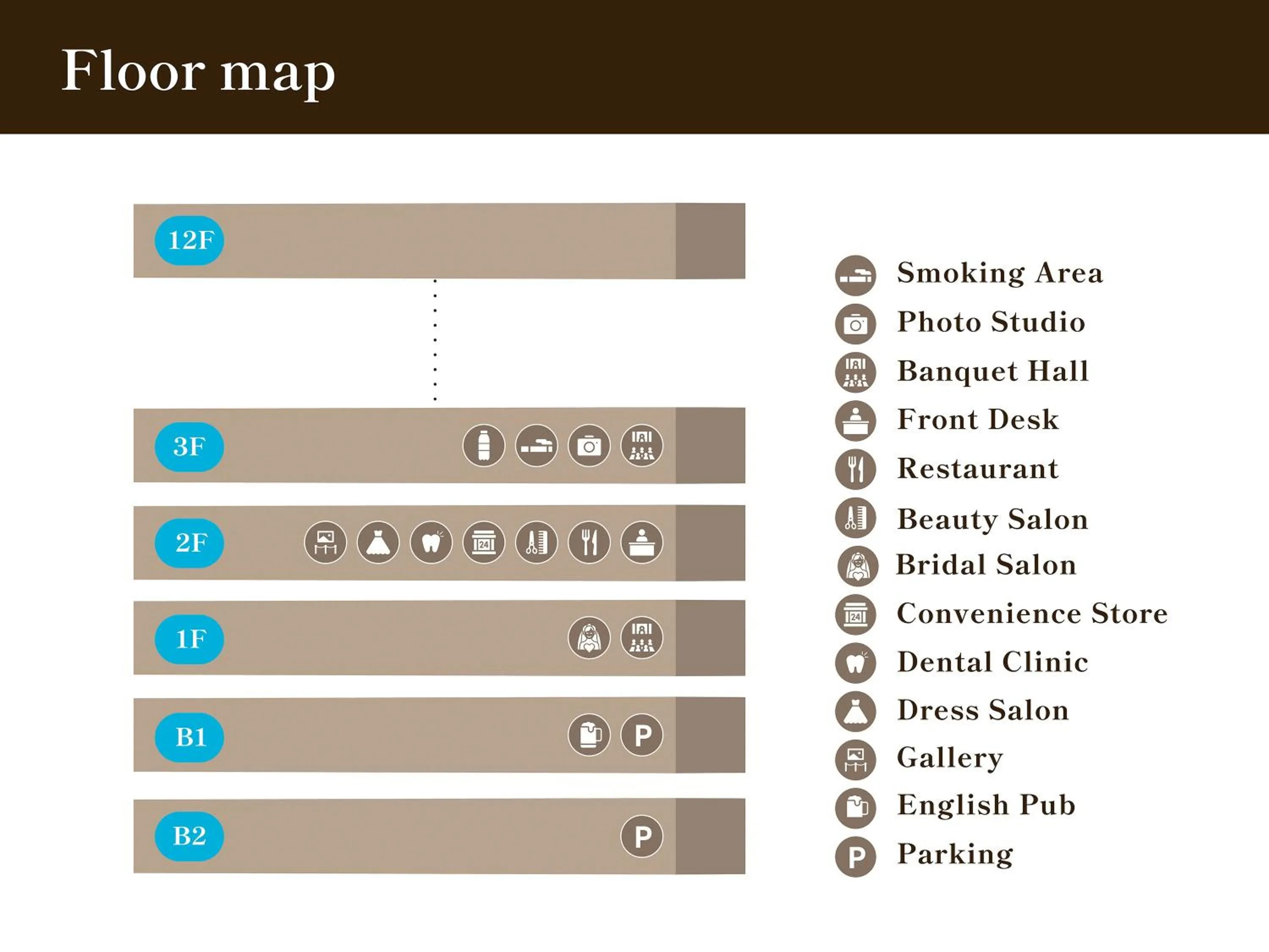 Area and facilities in Oriental Hotel Tokyo Bay