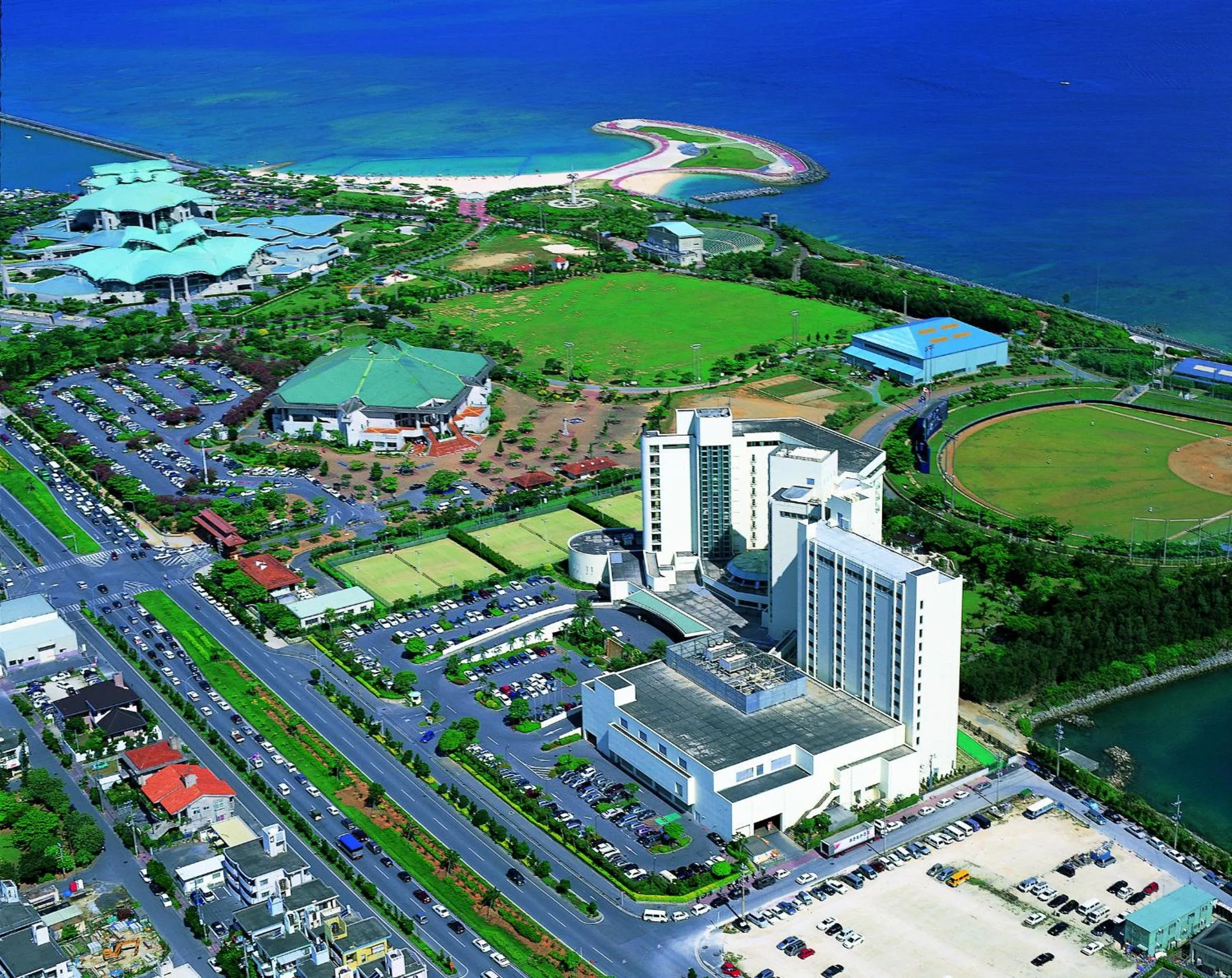 Bird's eye view in Laguna Garden Hotel