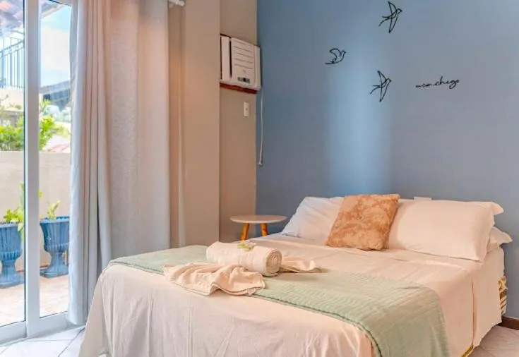 Bed in Pousada Vila Del Mare - Frente Praia