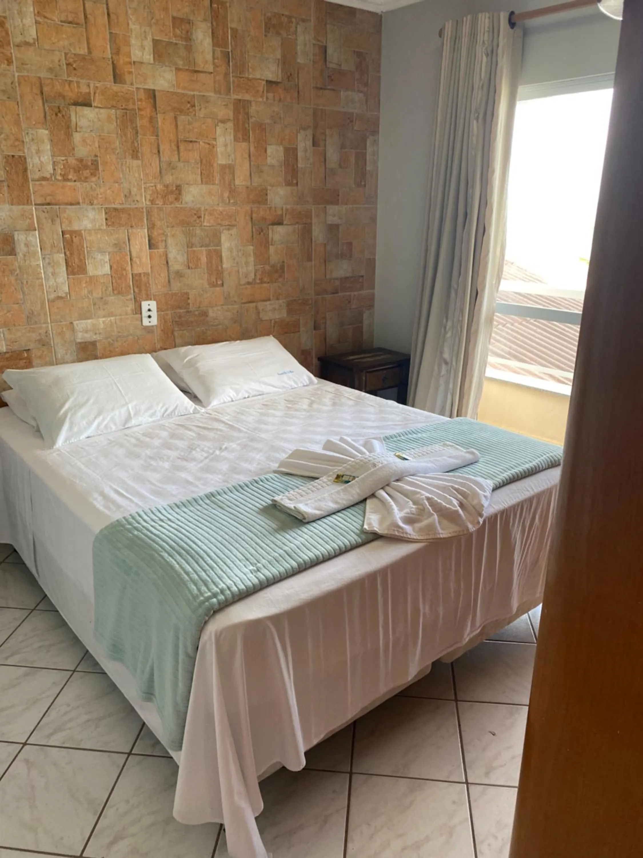 Bed in Pousada Vila Del Mare - Frente Praia