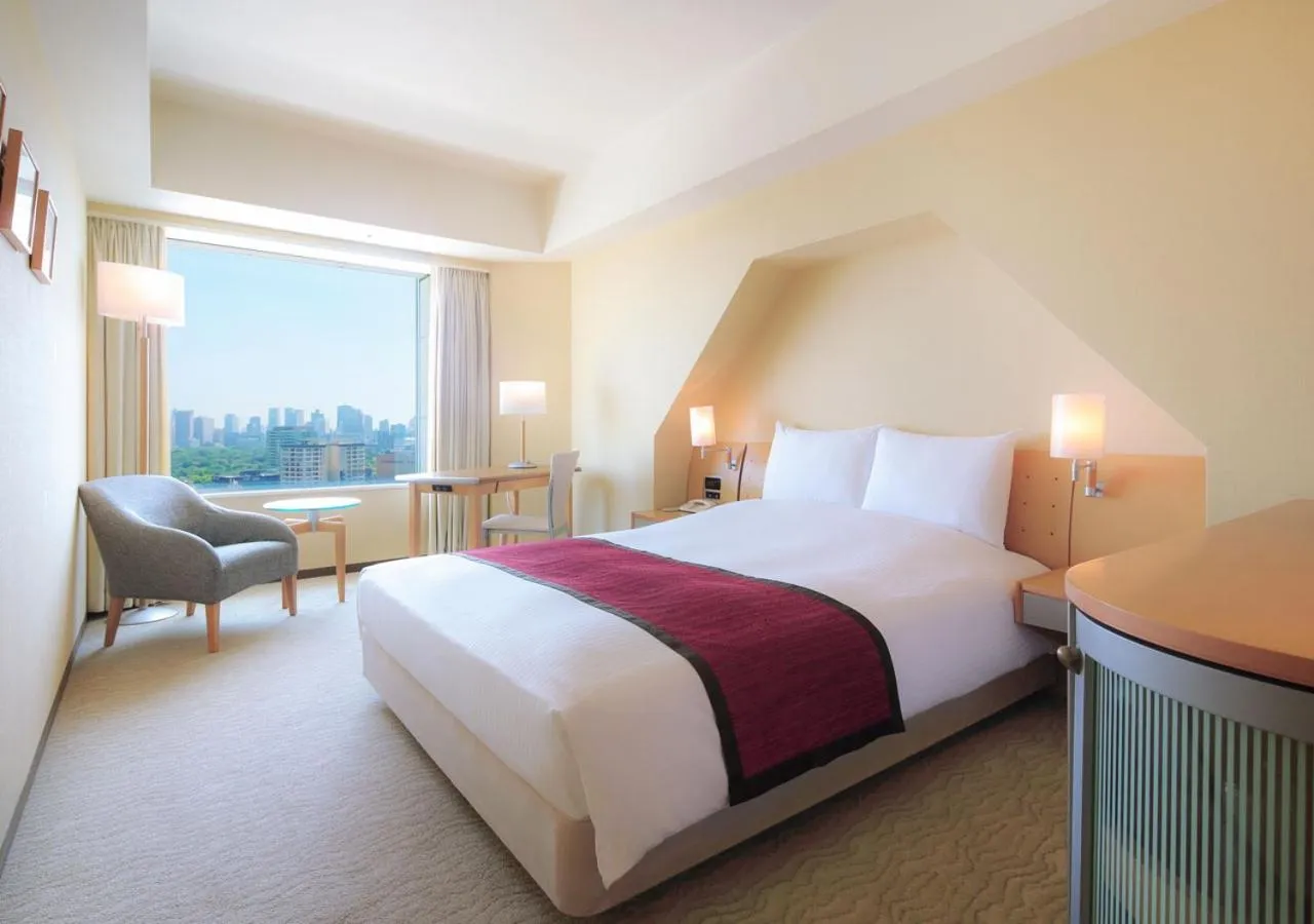 Bed in Tokyo Dome Hotel