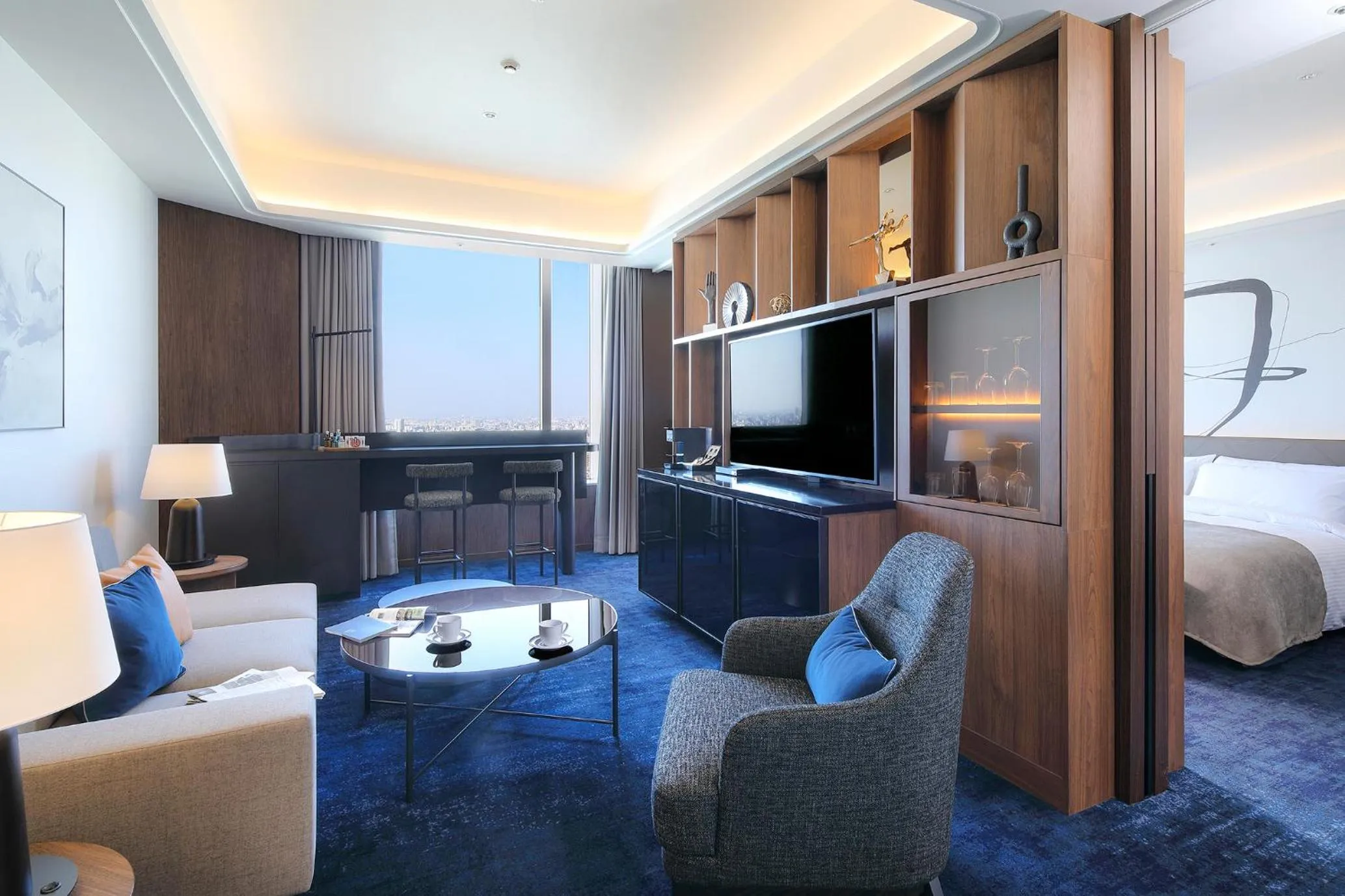 Bed in Tokyo Dome Hotel