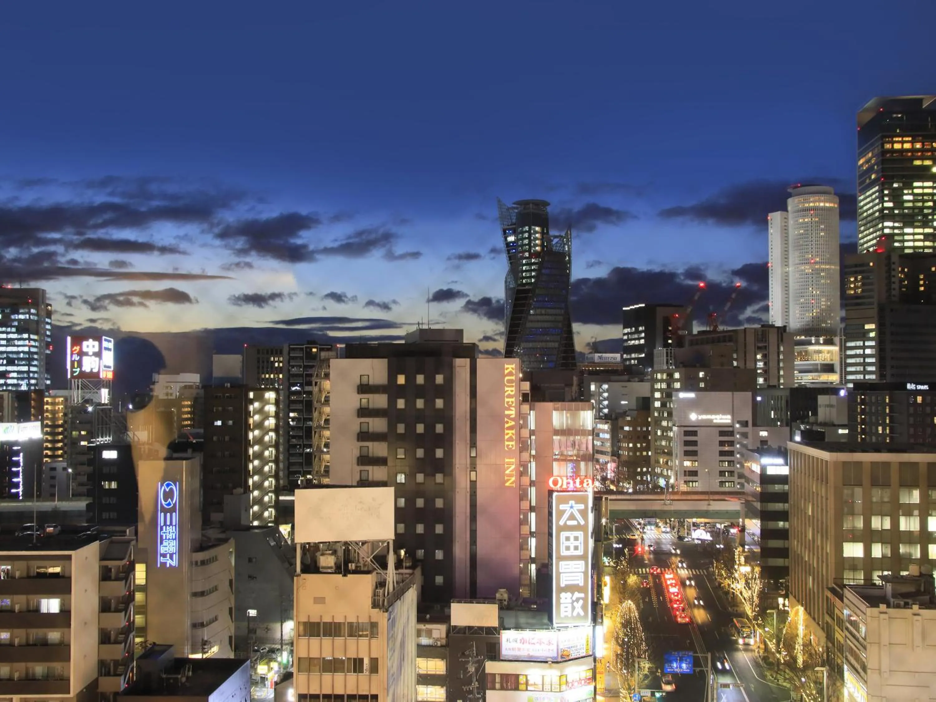 City view in Richmond Hotel Nagoya Nayabashi