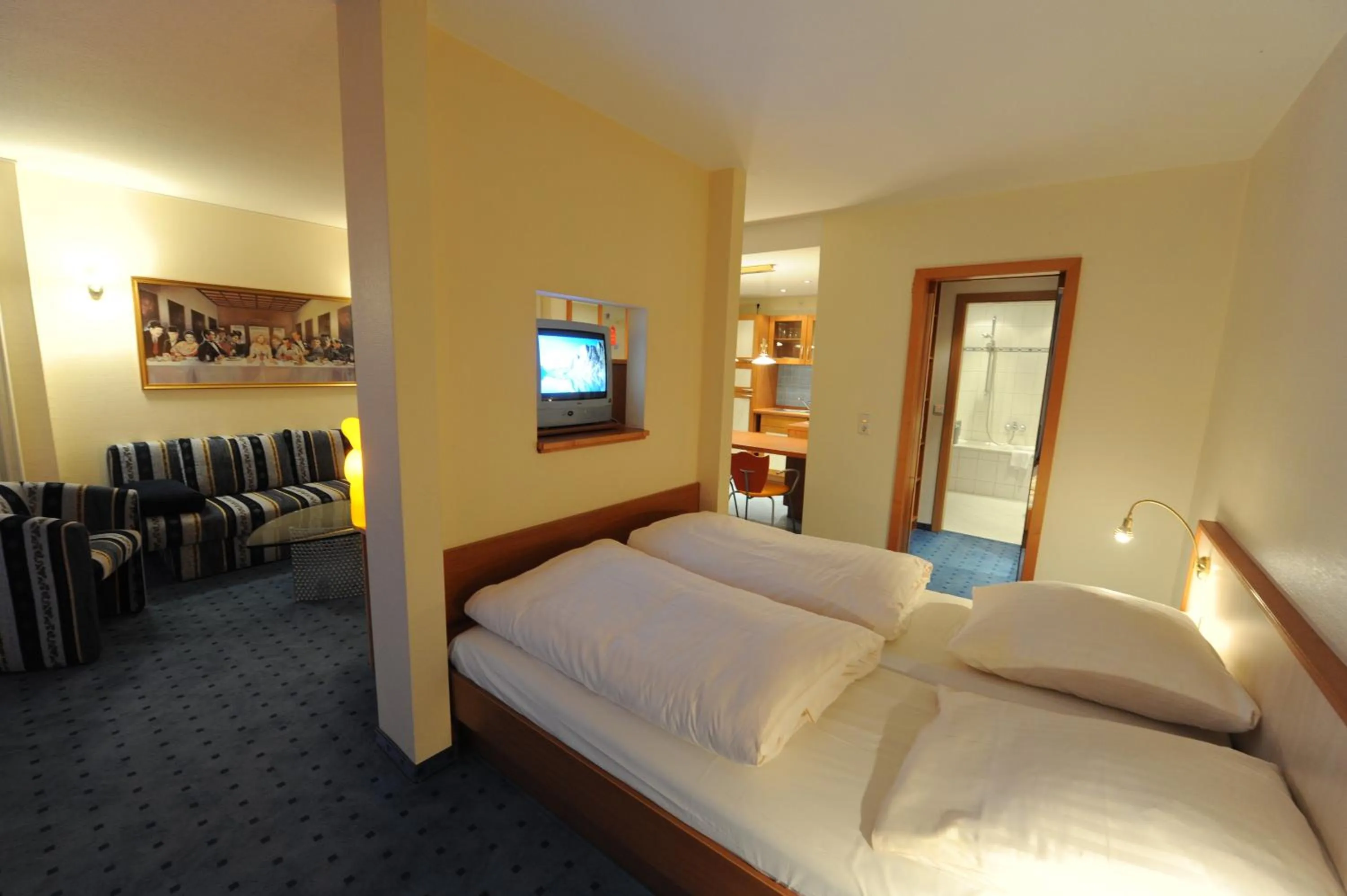 Bed in Appart-Hotel-Heldt