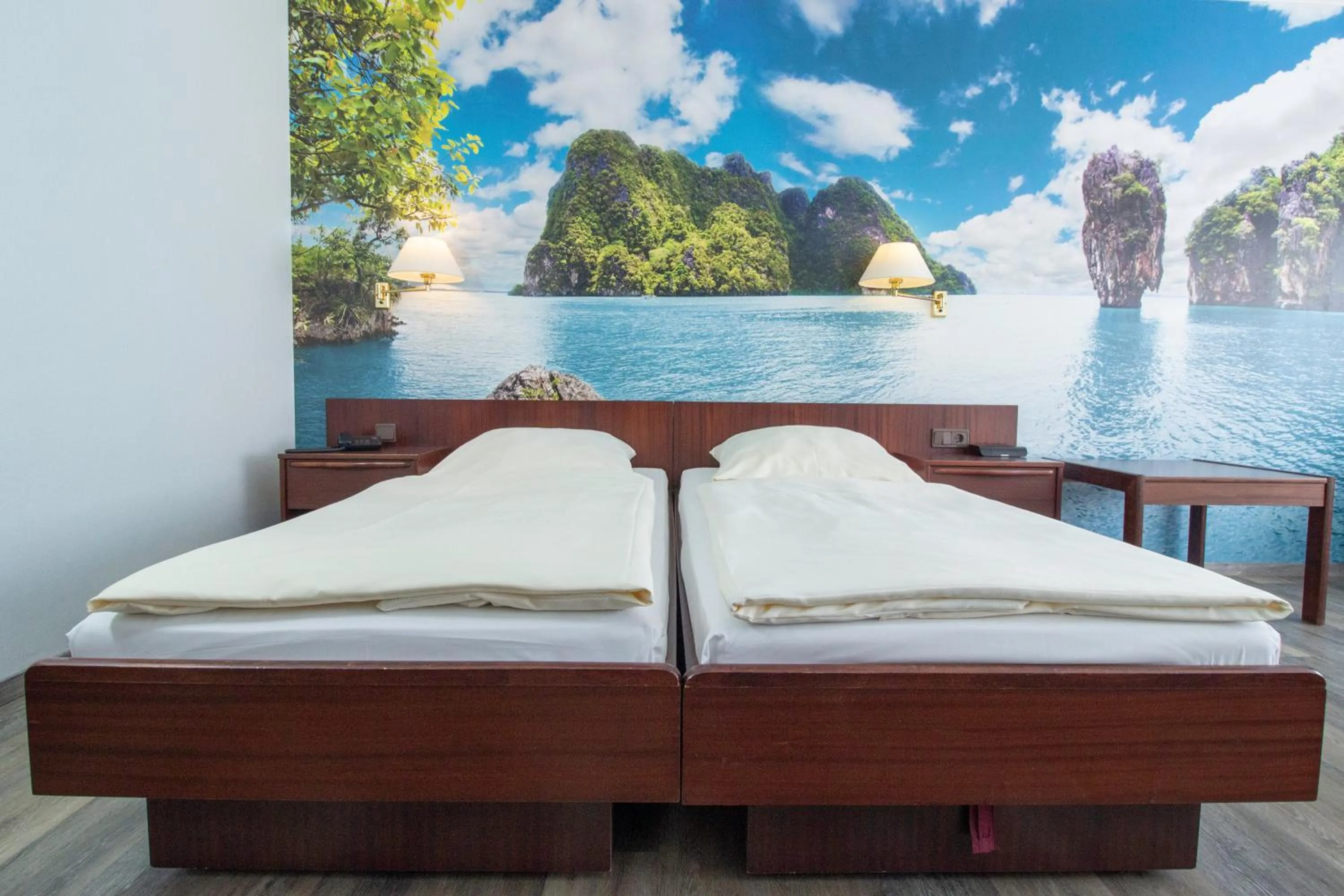 Bed in Appart-Hotel-Heldt