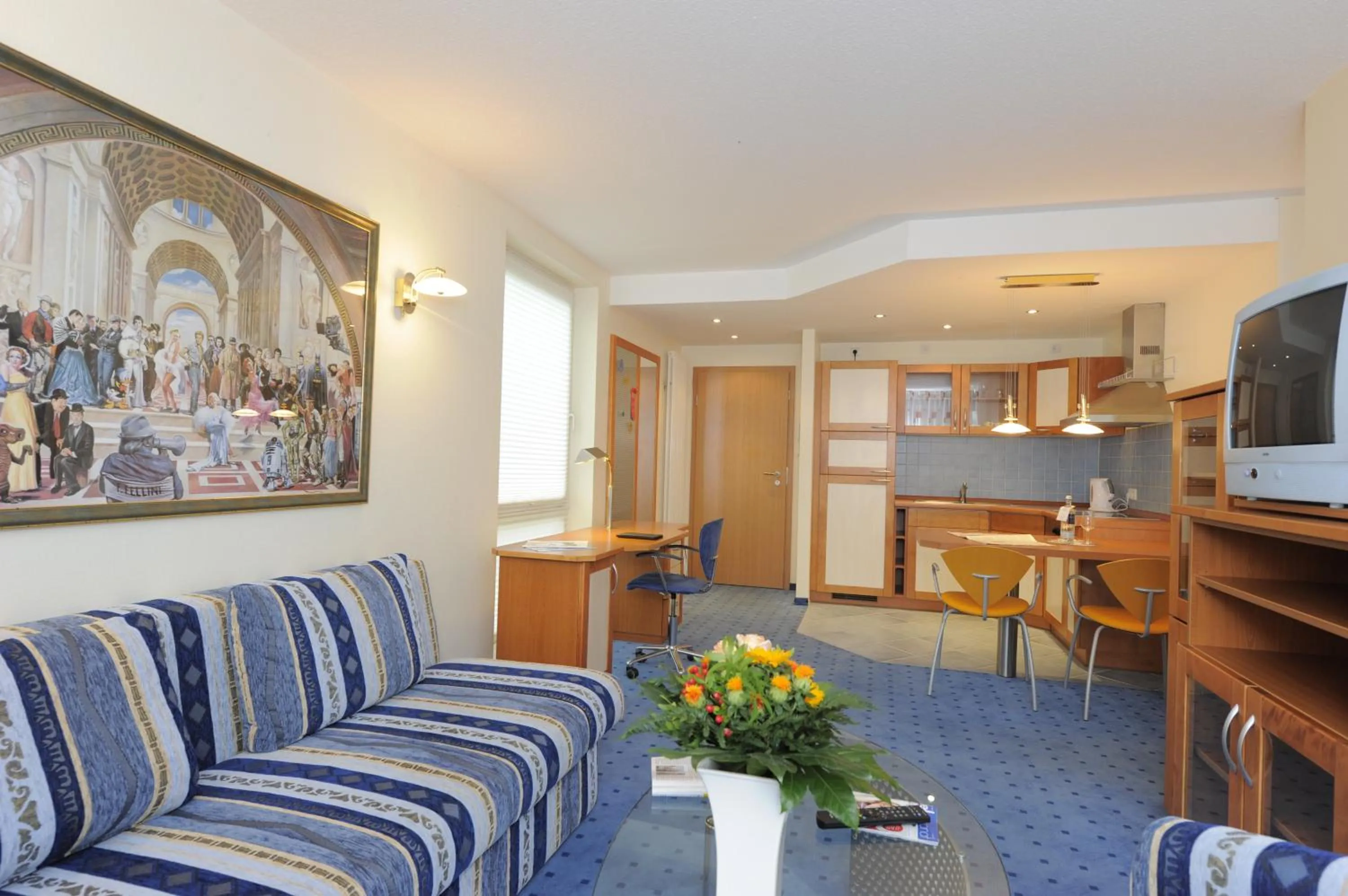 TV and multimedia in Appart-Hotel-Heldt