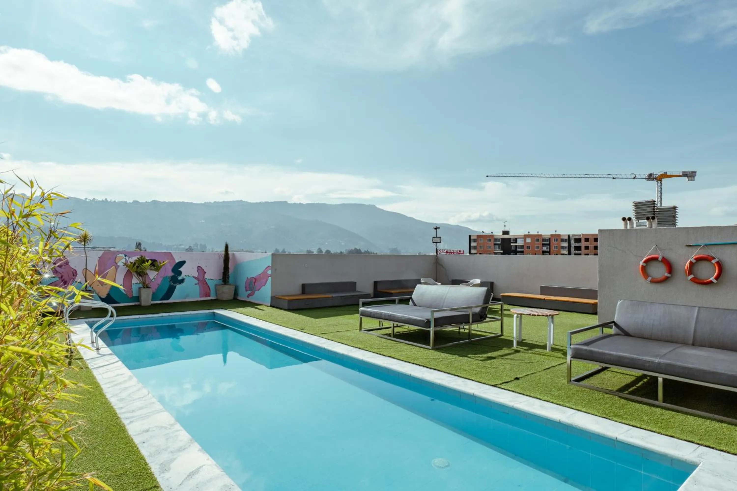 Swimming pool in UMA Suites Chia