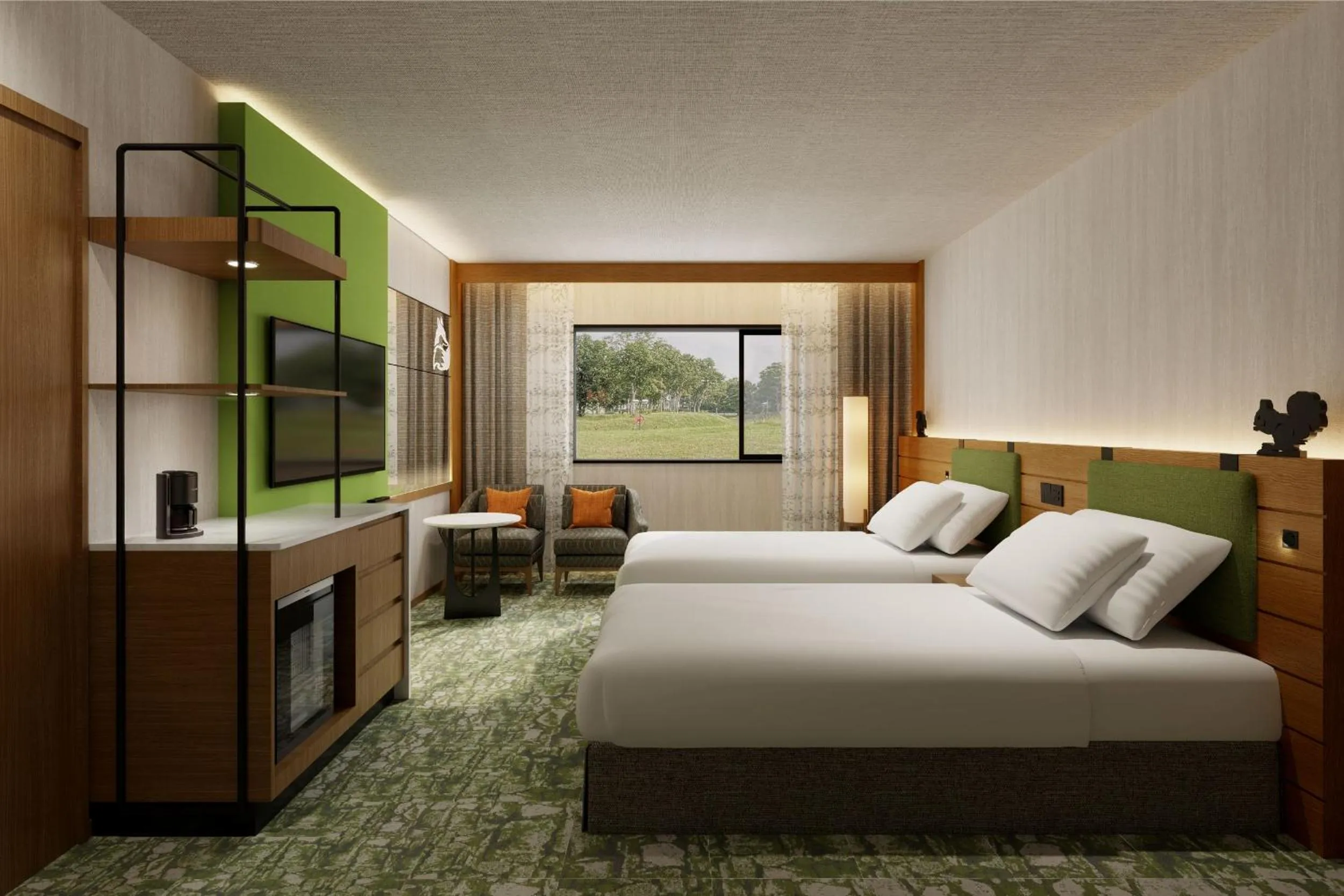 Bed in Niseko Northern Resort, An'nupuri