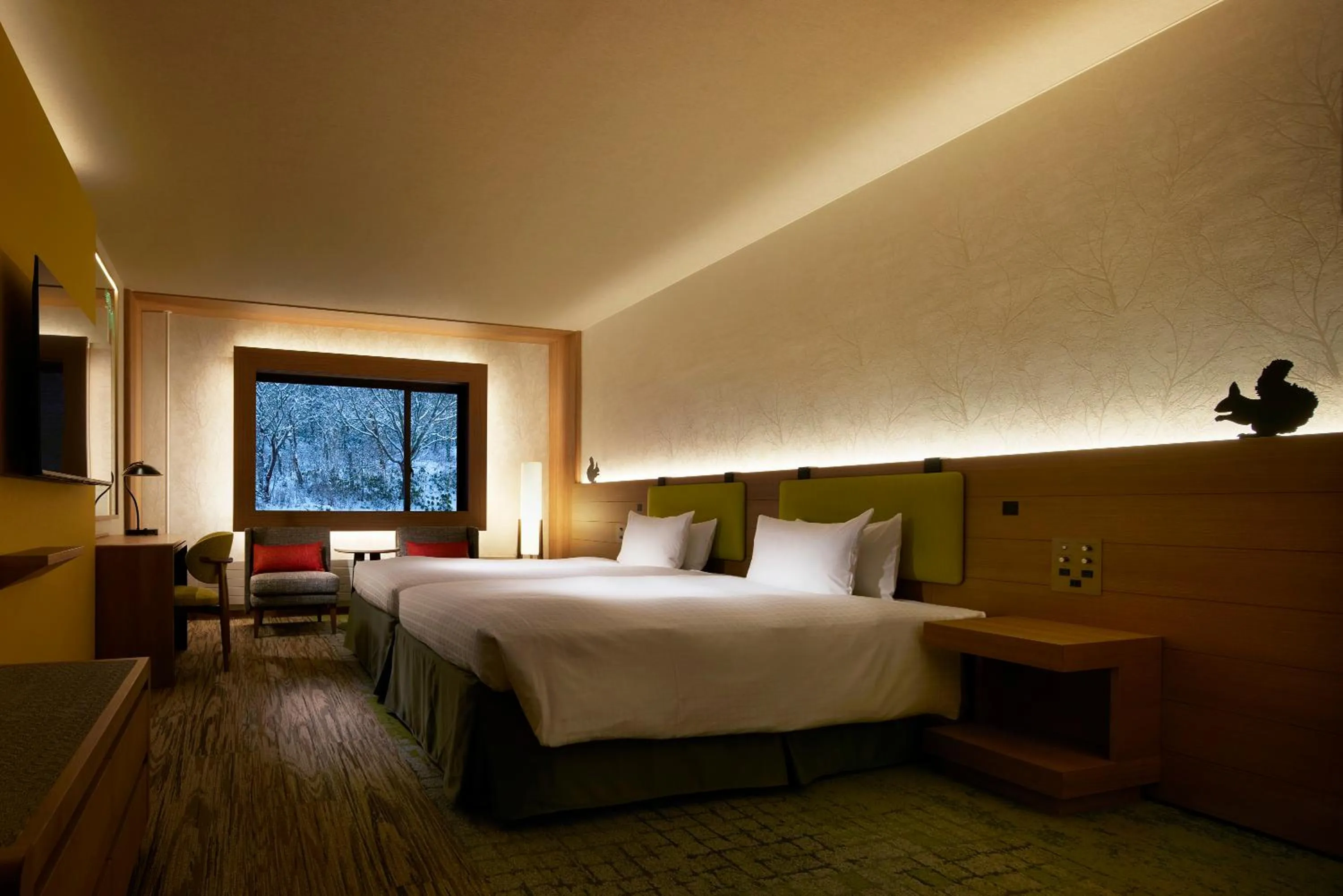 Bed in Niseko Northern Resort, An'nupuri