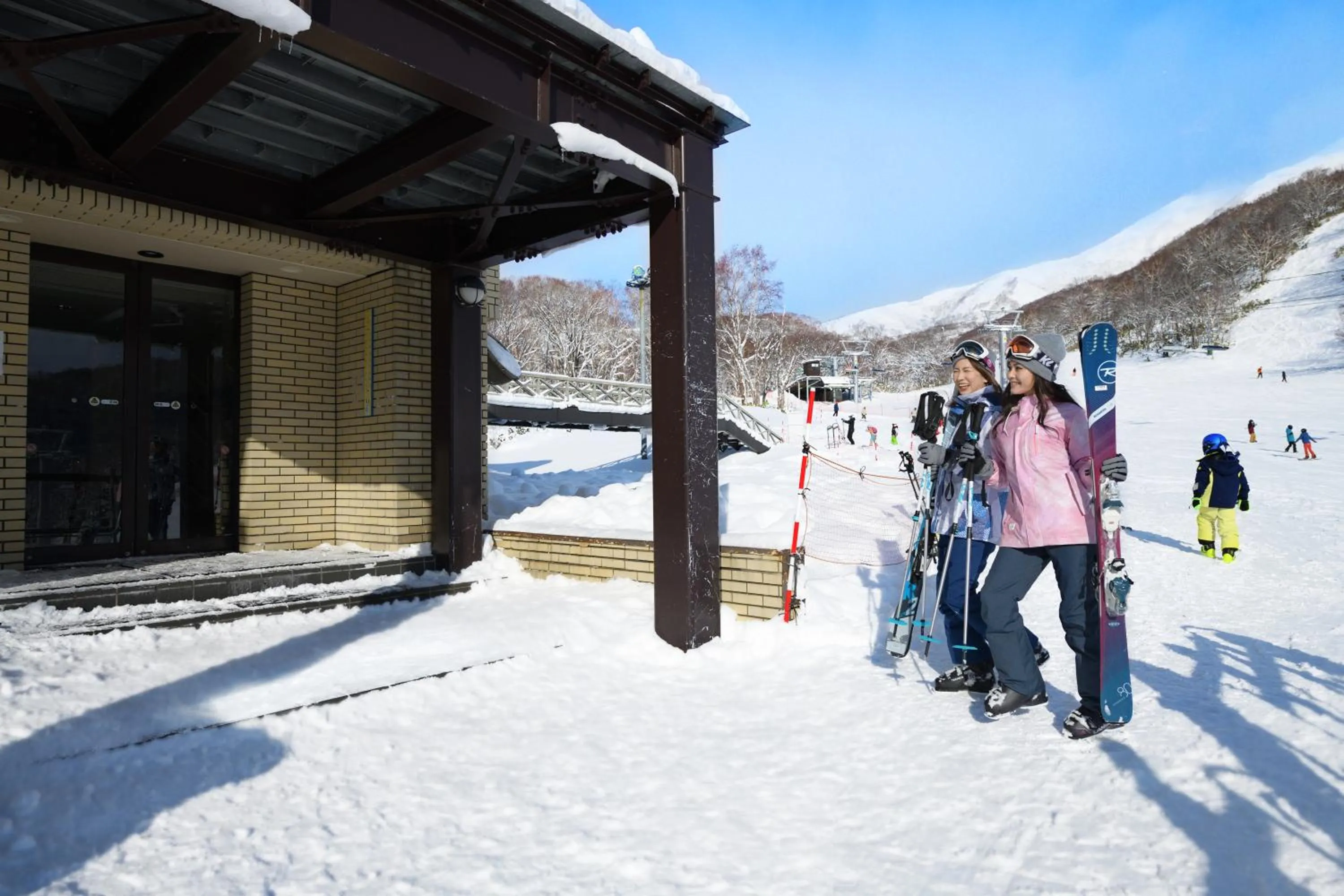 Skiing in Niseko Northern Resort, An'nupuri