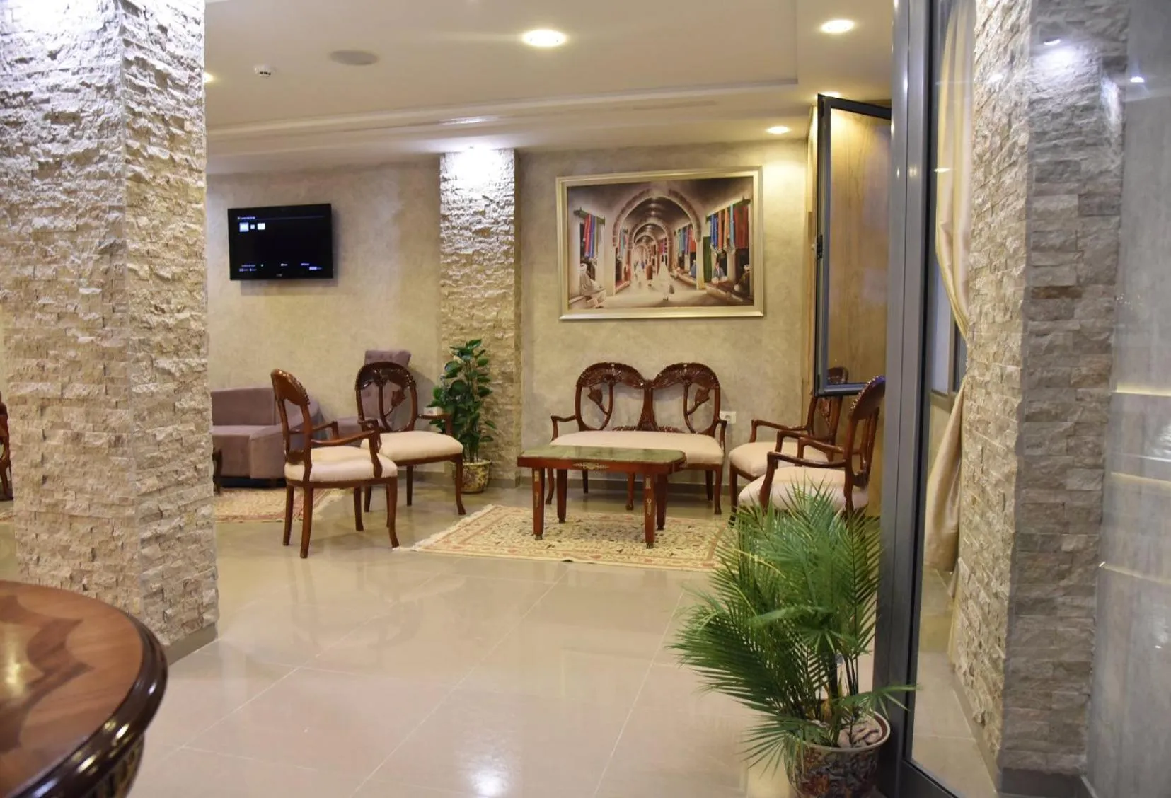 Lobby or reception in Larimar Hôtel Sfax