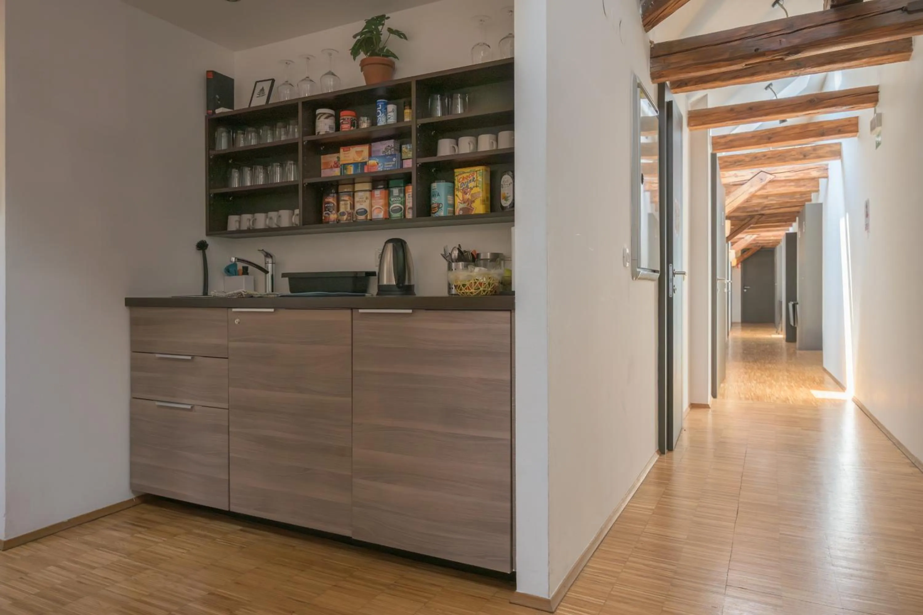 Kitchen or kitchenette in ATIK ROOMS