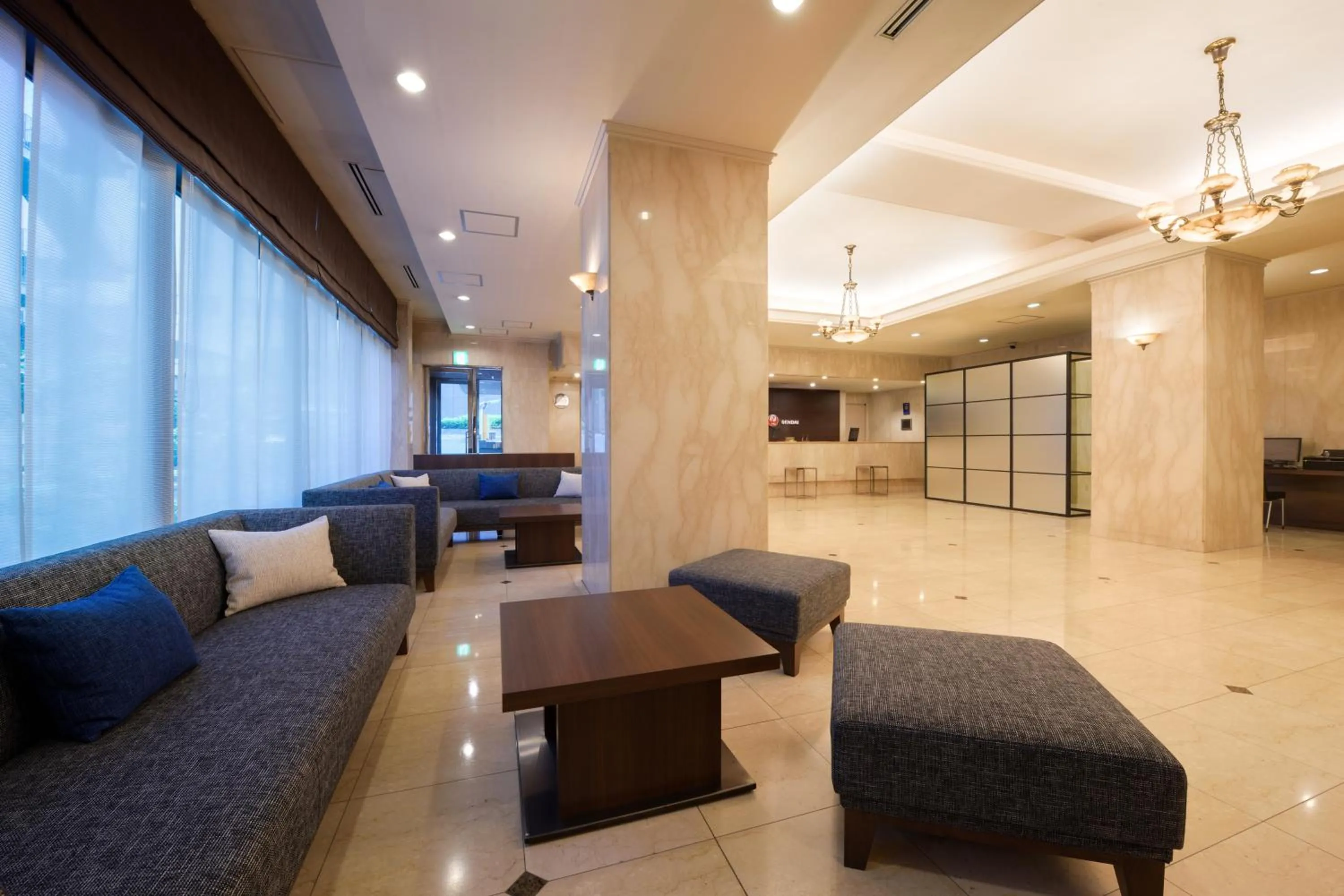 Lobby or reception in Hotel JAL City Sendai