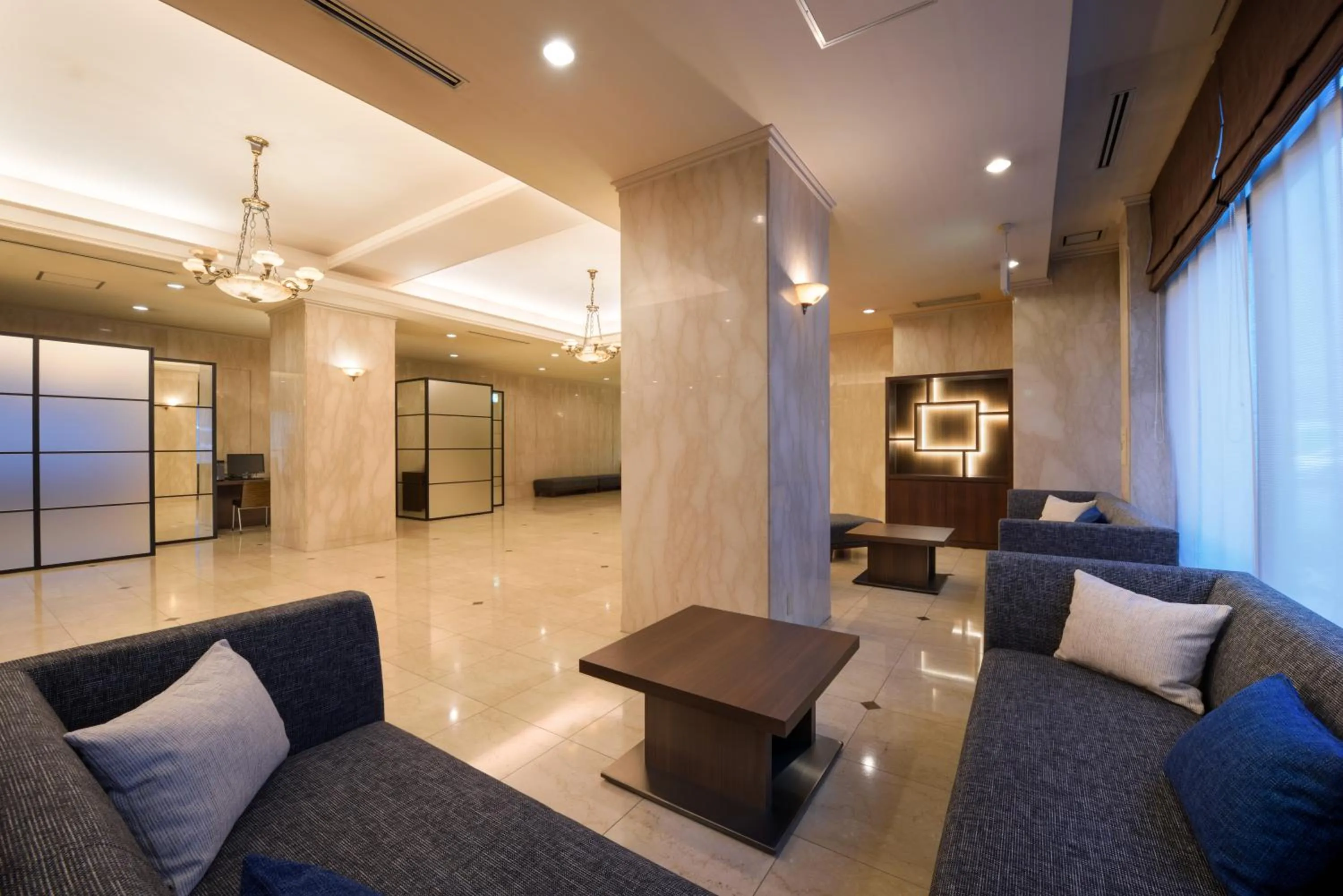 Lobby or reception in Hotel JAL City Sendai