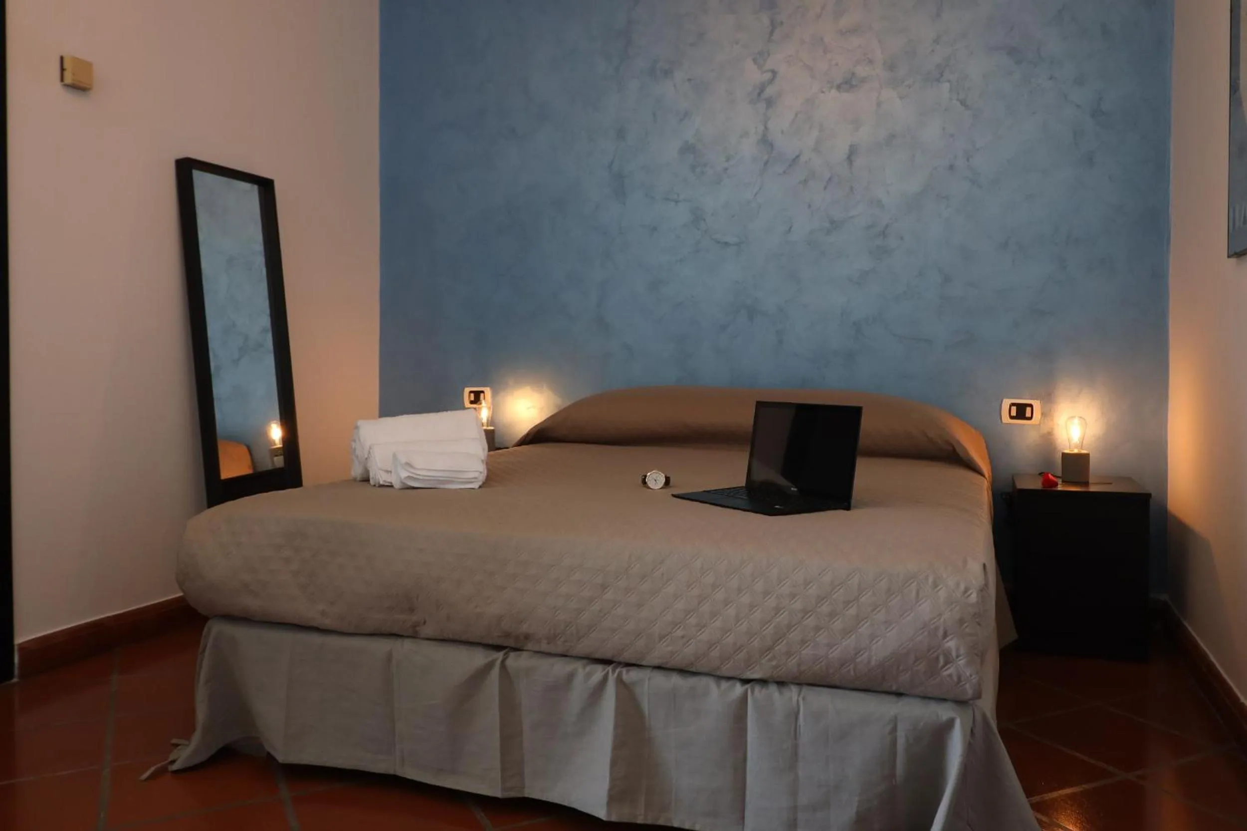 Bed in Motel Del Grosso