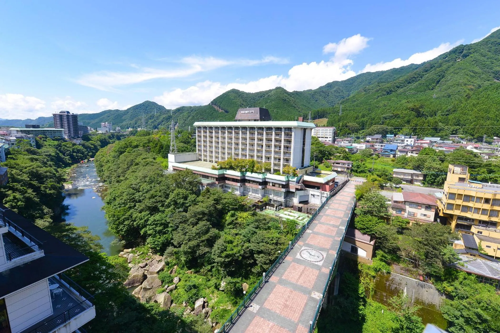 Property building in Ooedo Onsen Monogatari Premium Kinugawa Kanko Hotel