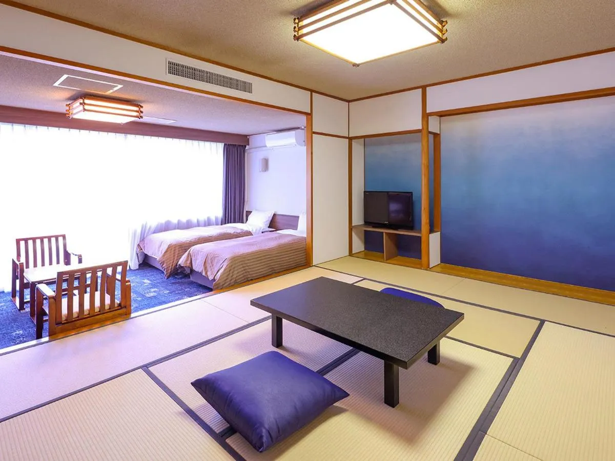 Bed in Ooedo Onsen Monogatari Premium Kinugawa Kanko Hotel