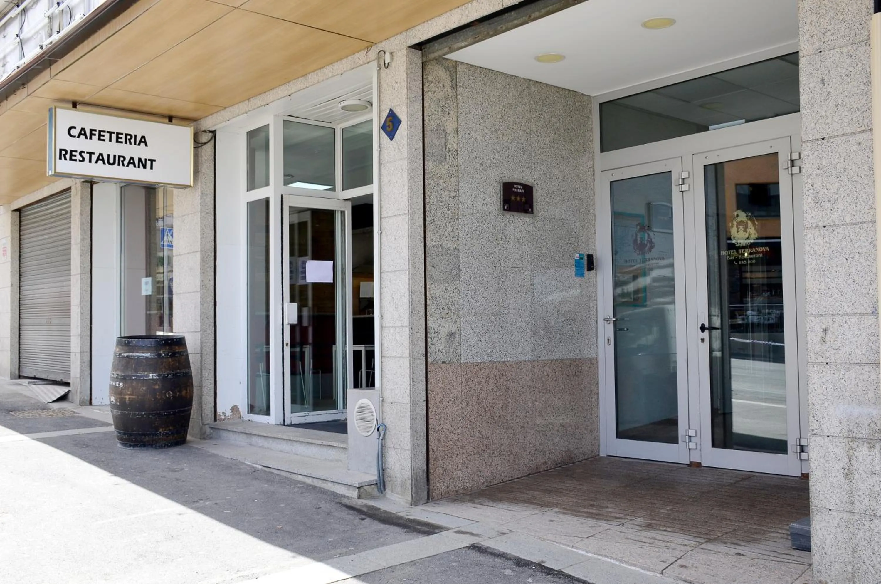 Facade/entrance in Hotel Terranova