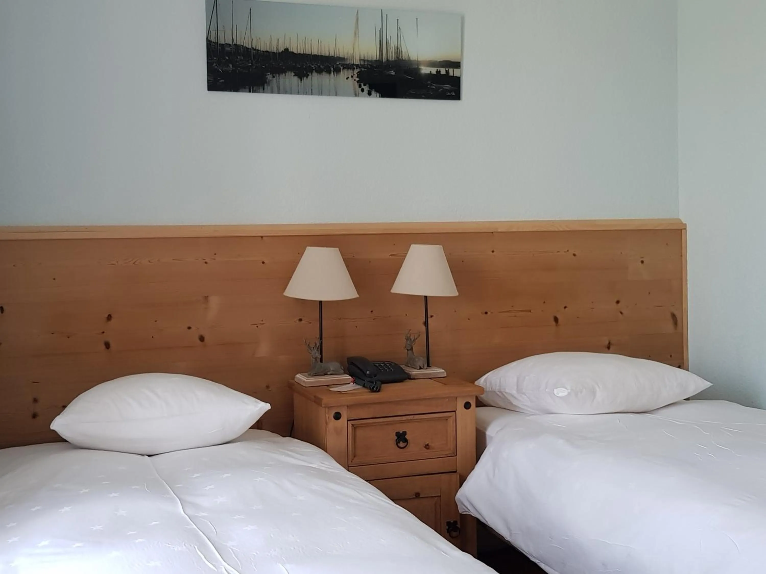 Photo of the whole room, Bed in Hotel de Geneve