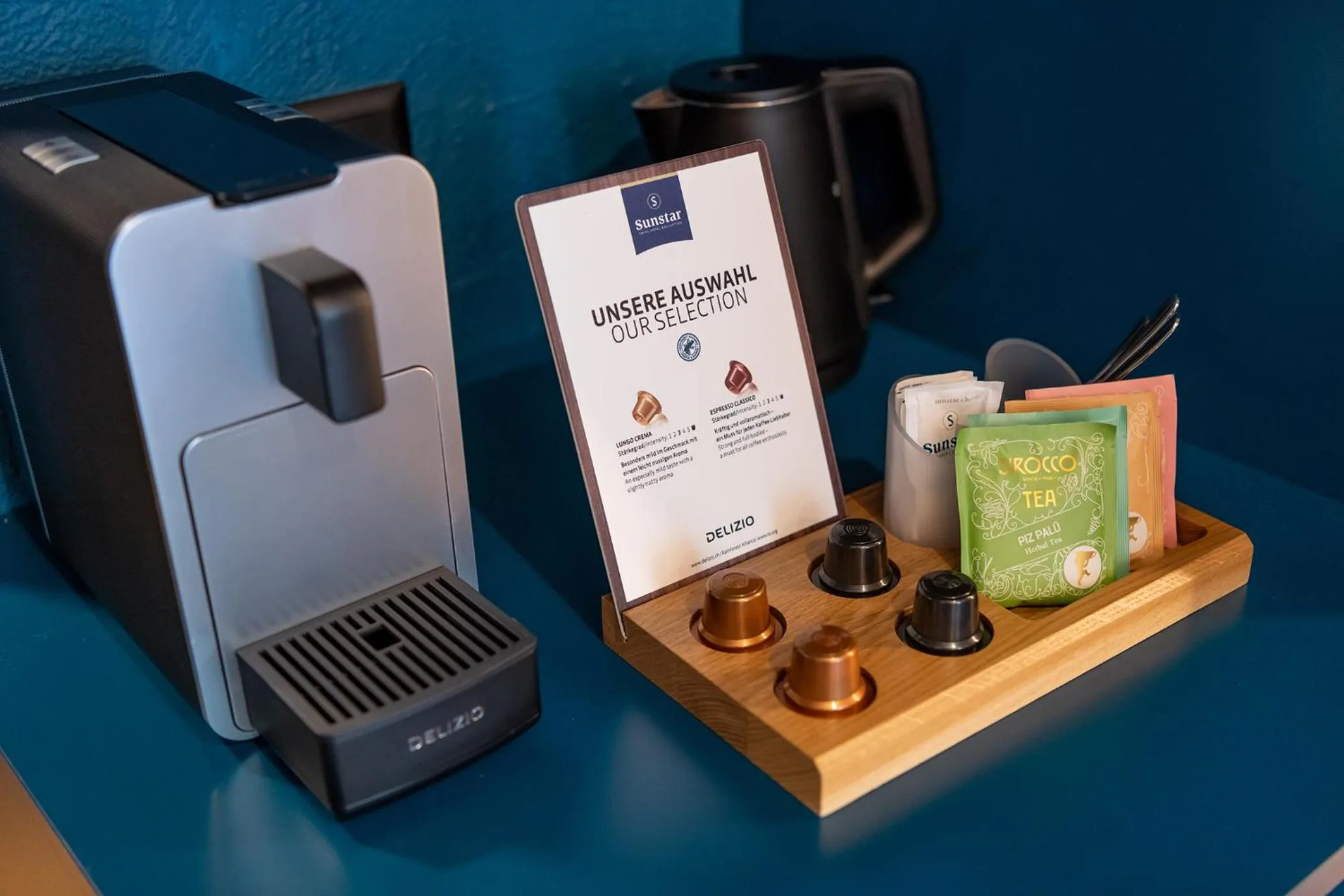 Coffee/tea facilities in Sunstar Hotel Lenzerheide