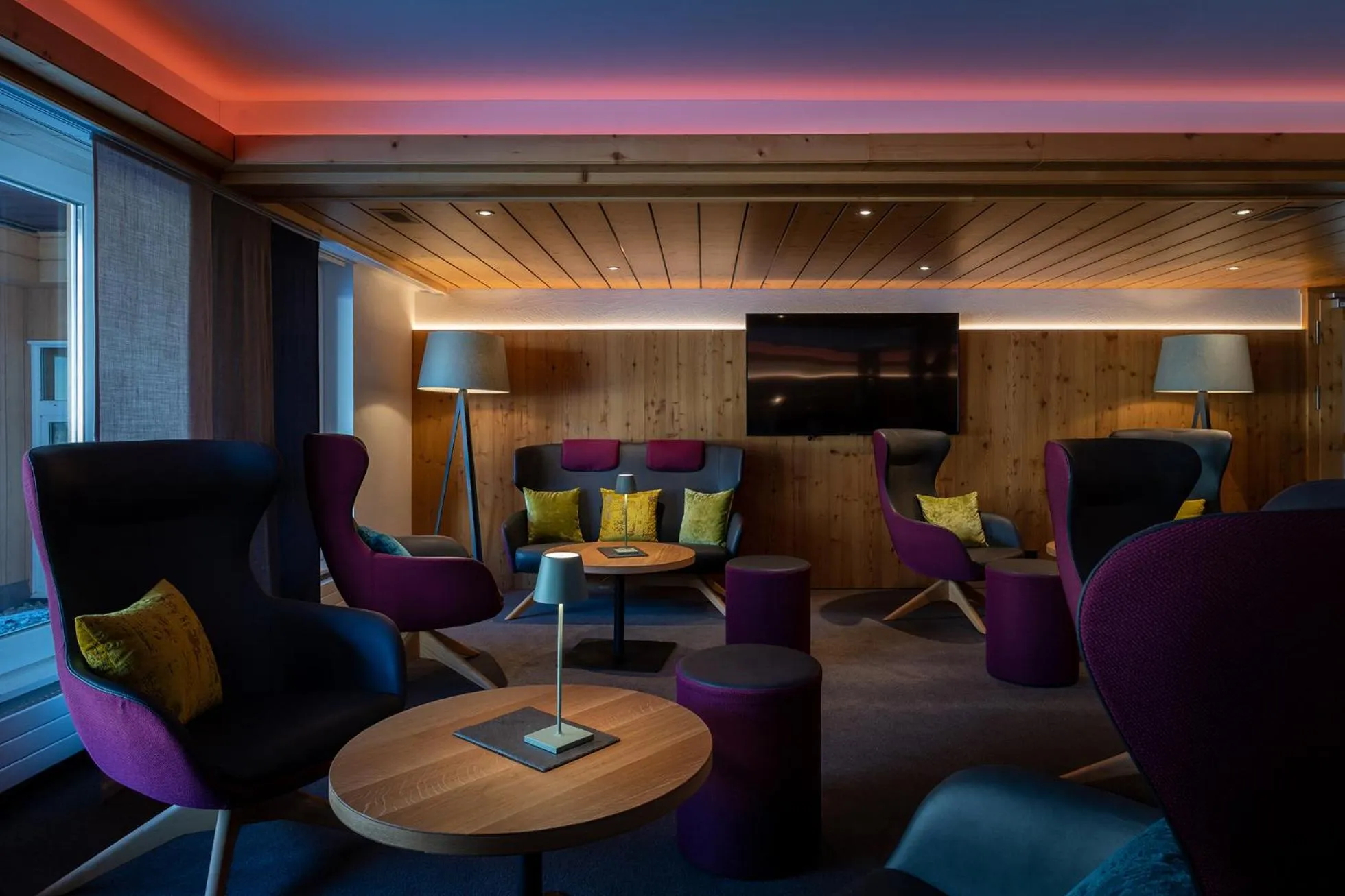 Lounge or bar in Sunstar Hotel Lenzerheide