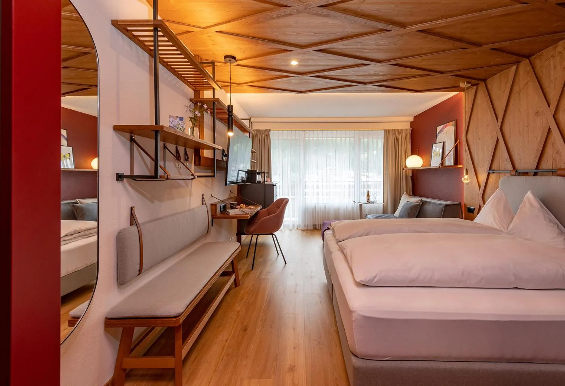 Photo of the whole room, Bed in Sunstar Hotel Lenzerheide