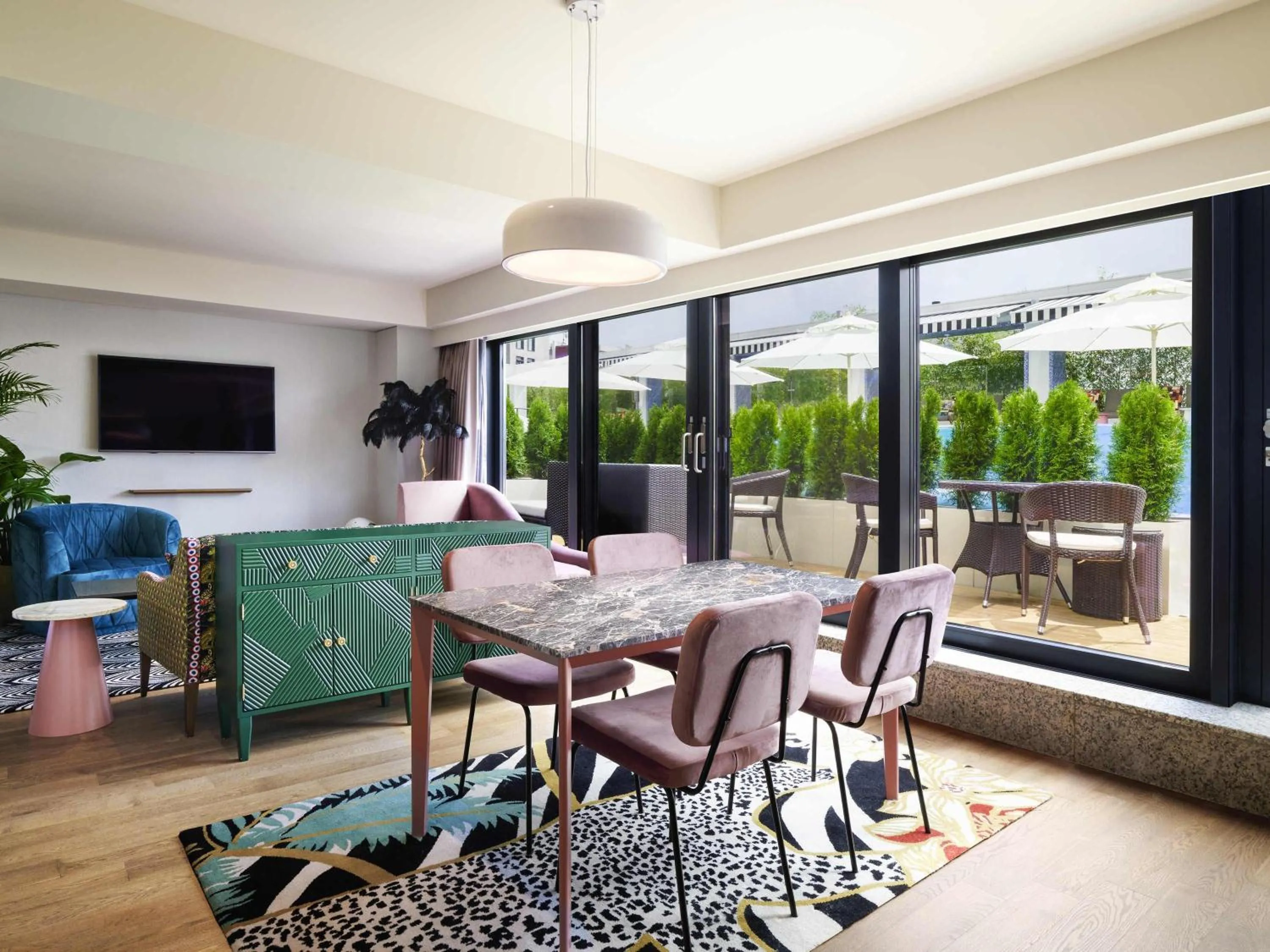 Bedroom in Mondrian Seoul Itaewon