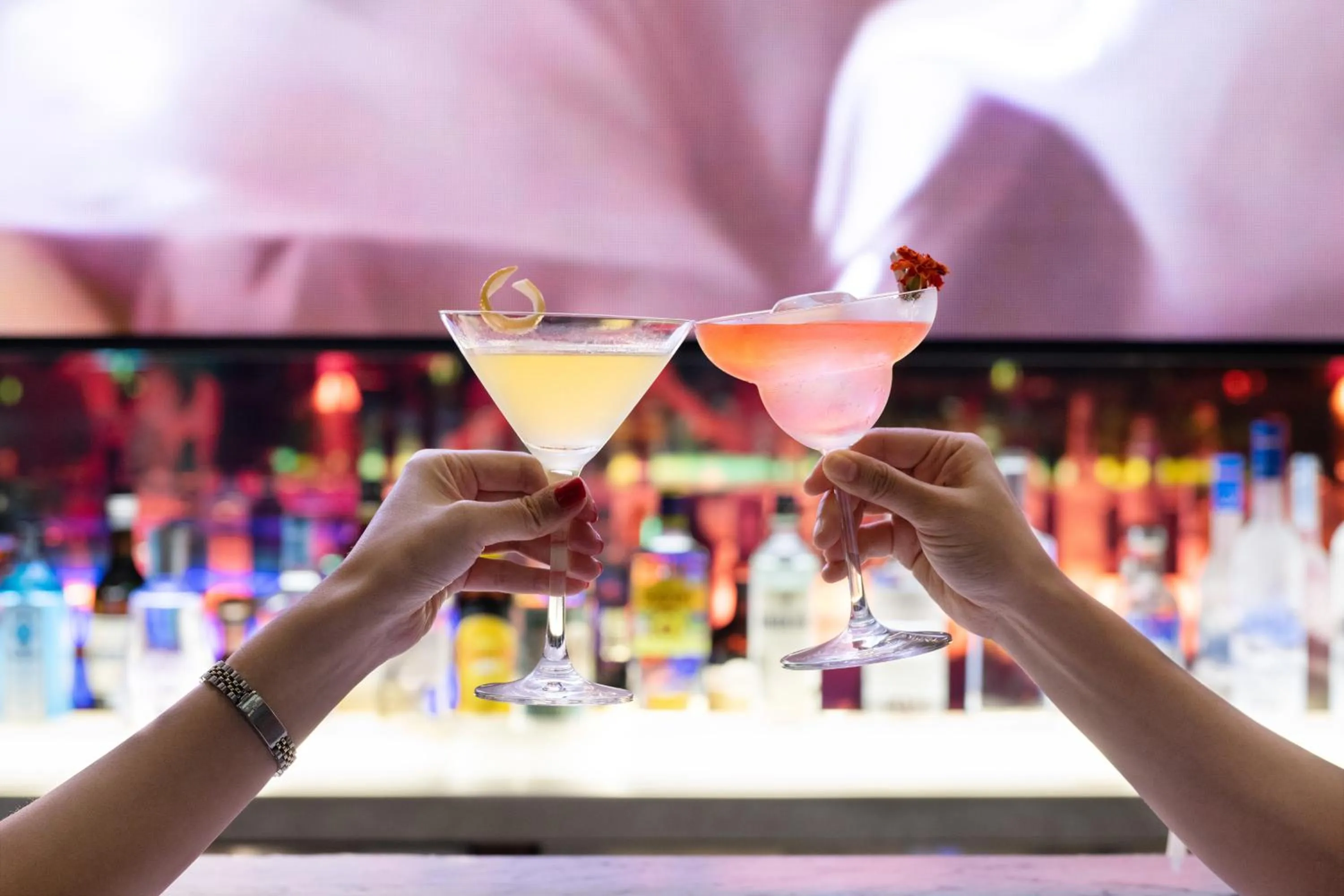 Alcoholic drinks in Mondrian Seoul Itaewon