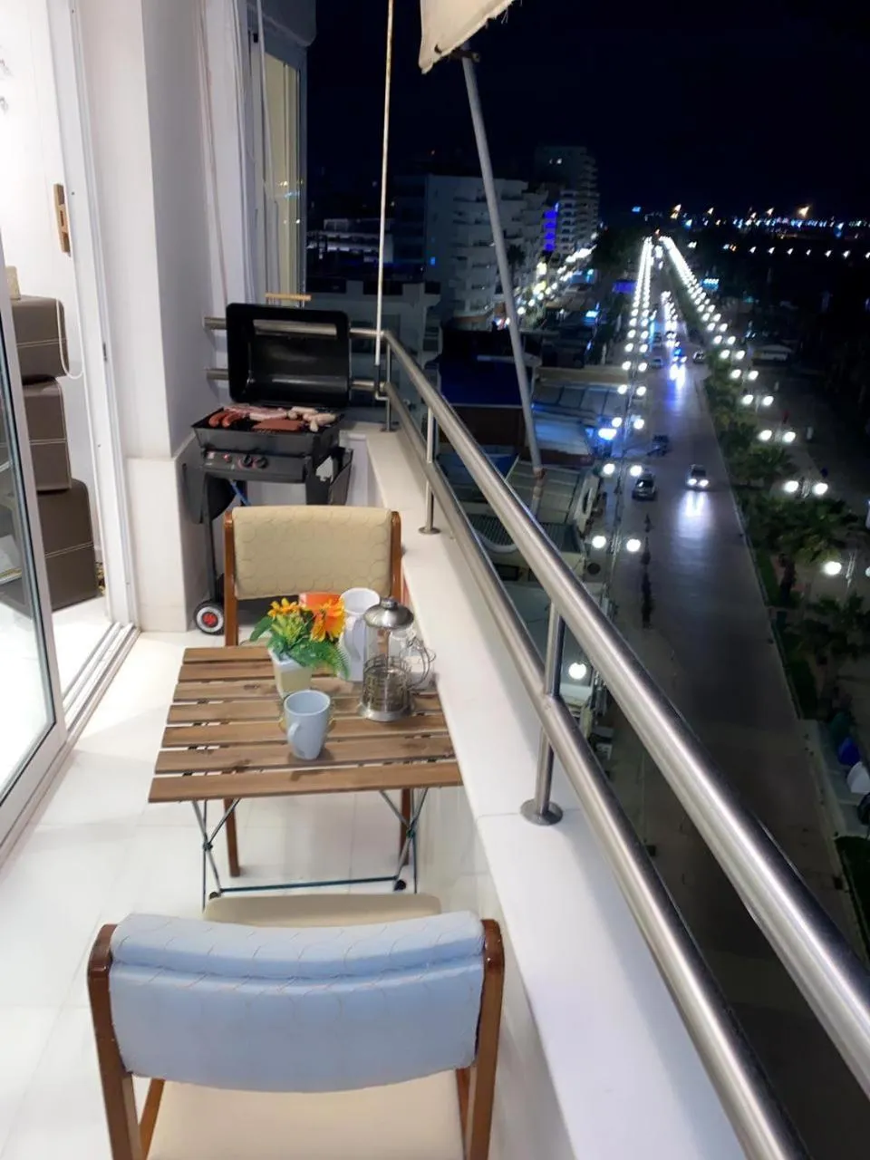 Balcony/Terrace in Larnaca Seaview Rooms