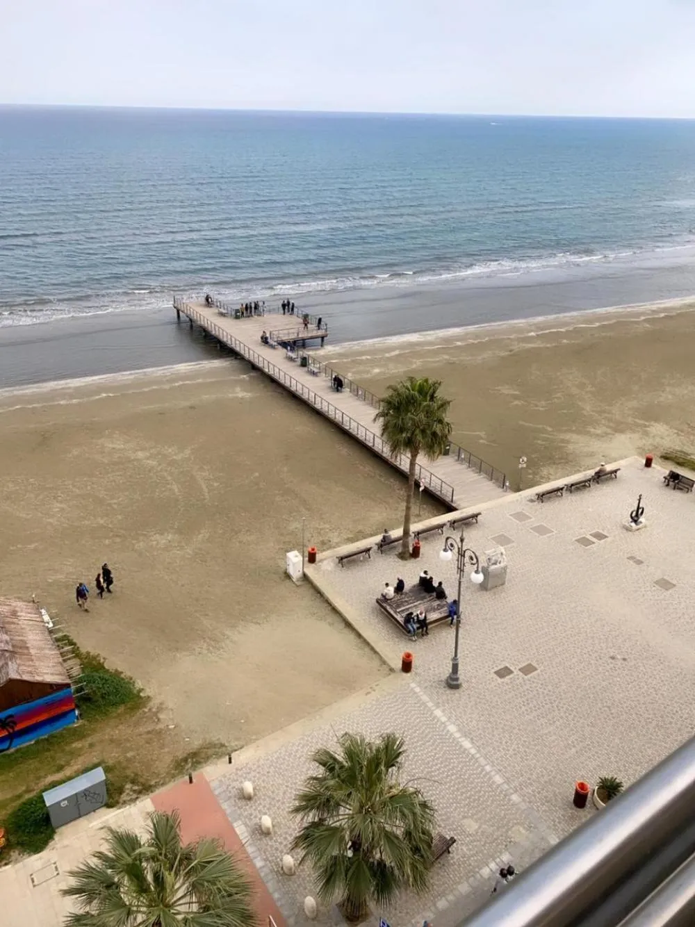 Beach in Larnaca Seaview Rooms