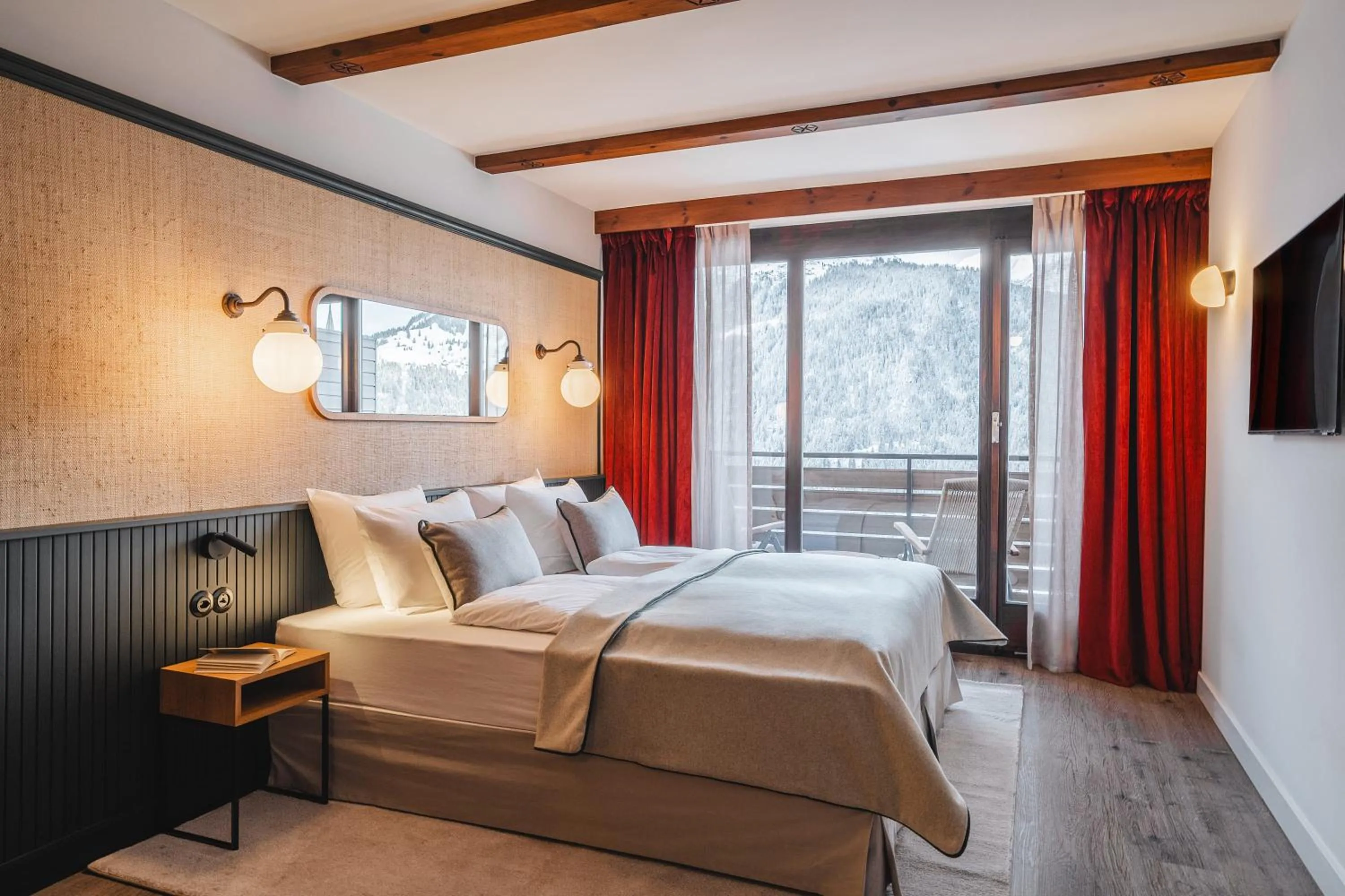 Bed in Braunbär Hotel & Spa - Former Alpine Sunstar Hotel