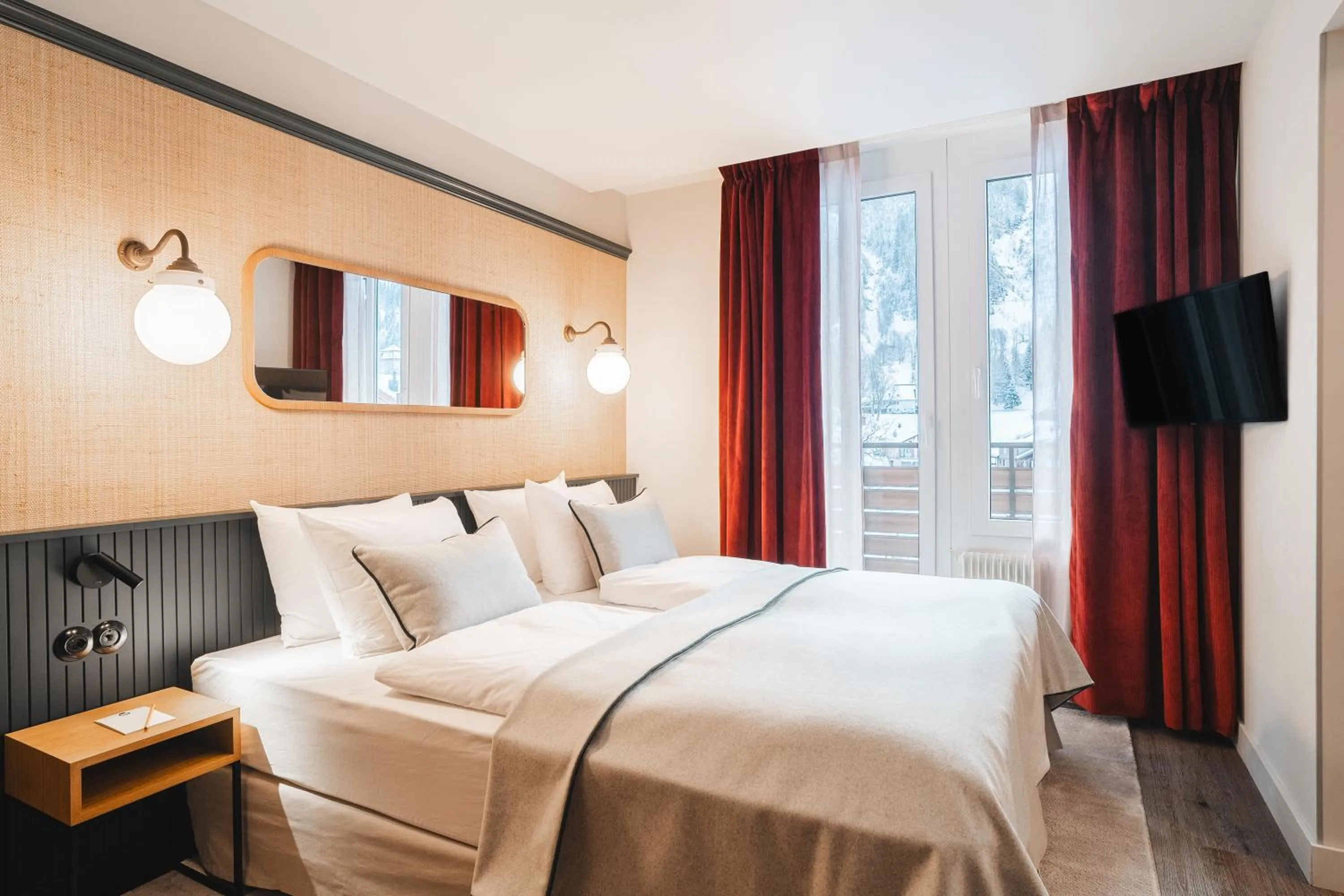 Bed in Braunbär Hotel & Spa - Former Alpine Sunstar Hotel