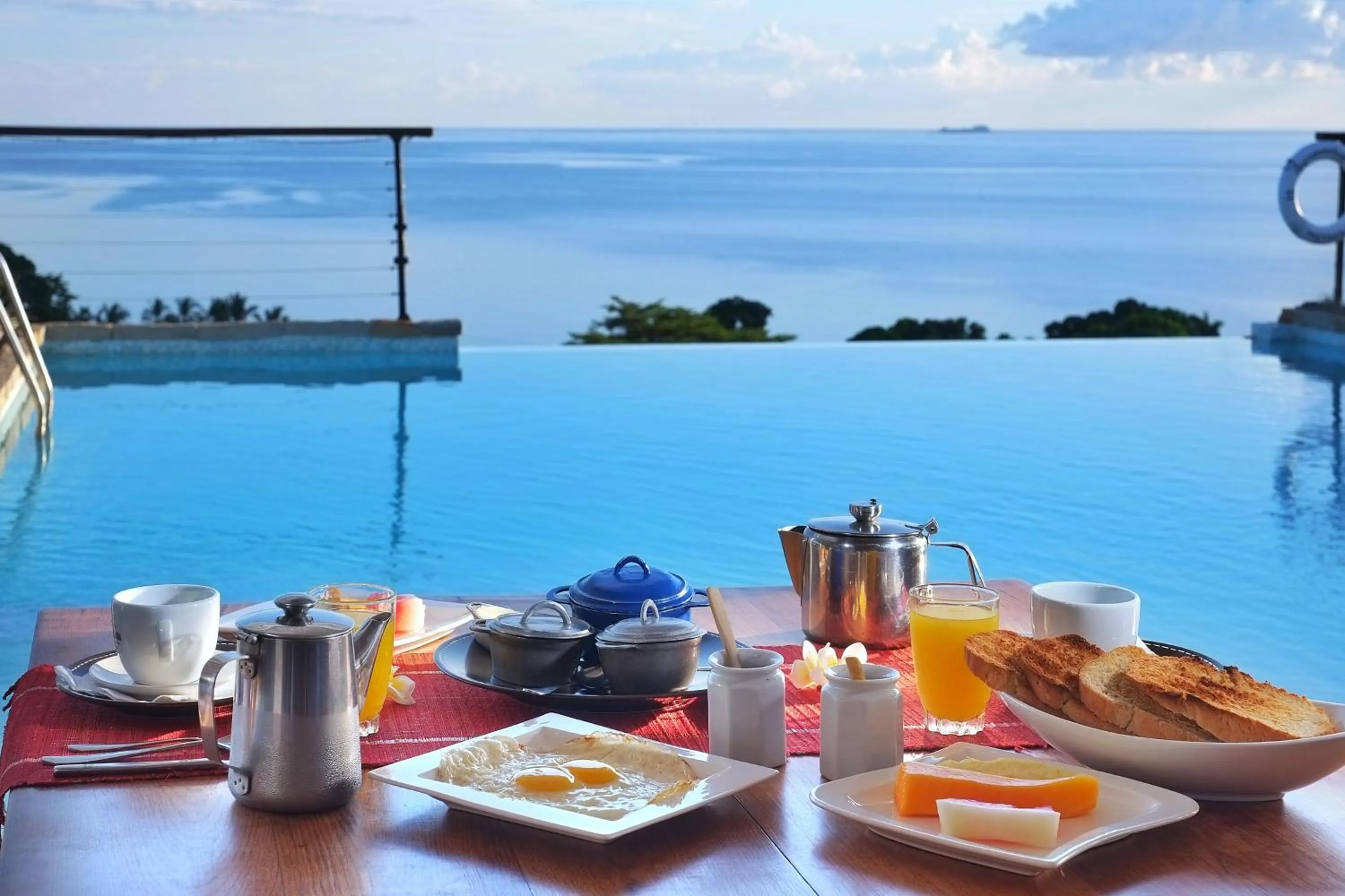 Breakfast in Le Grand Bleu