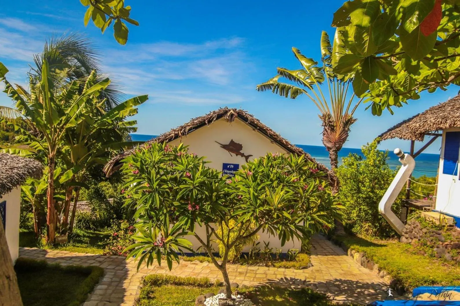 Garden in Le Grand Bleu