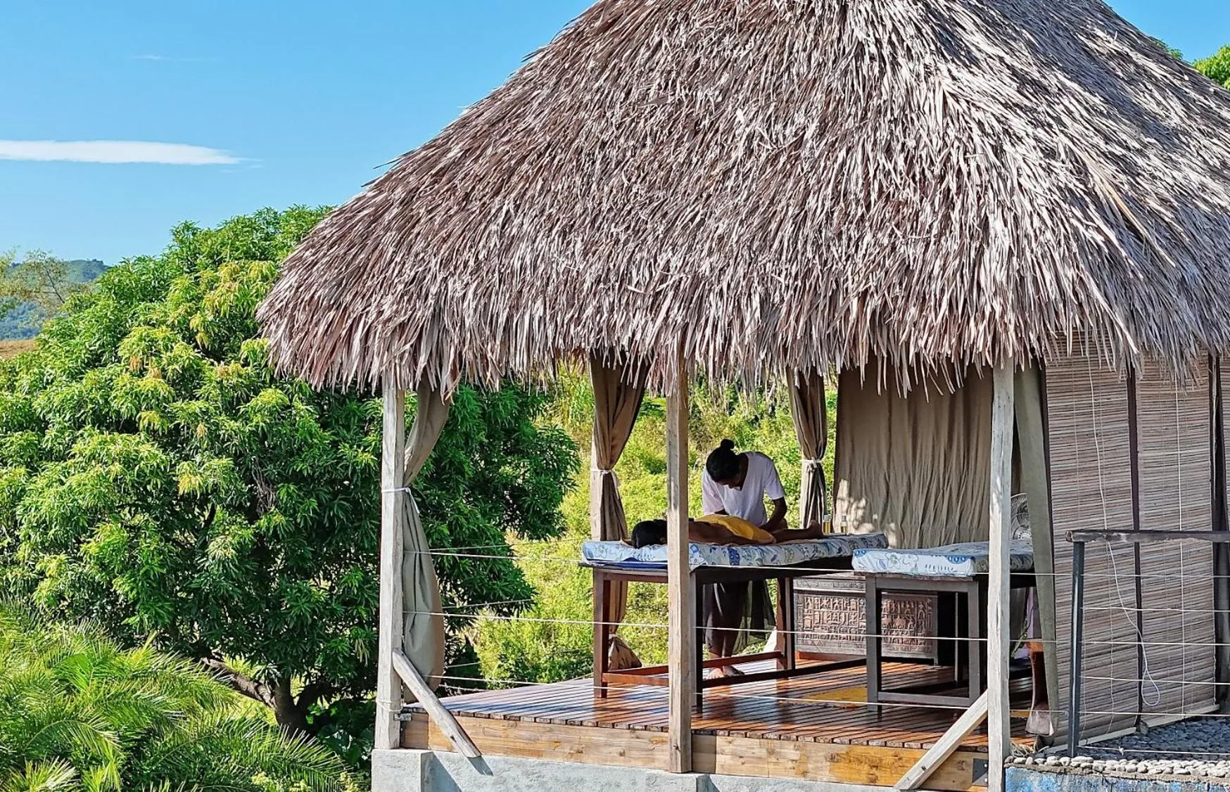 Patio in Le Grand Bleu