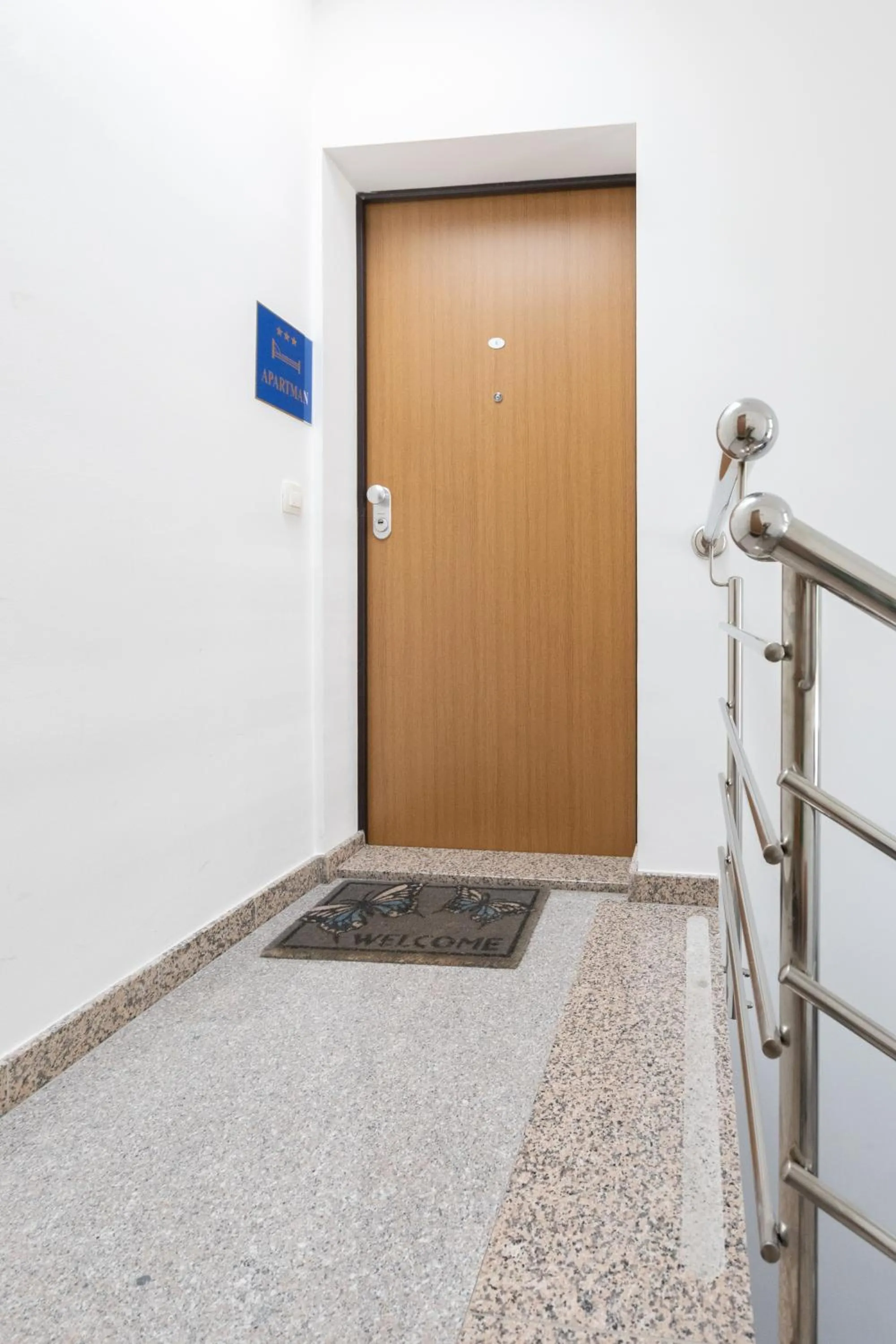 Property building in Sea View Apartments Dammi with free parking