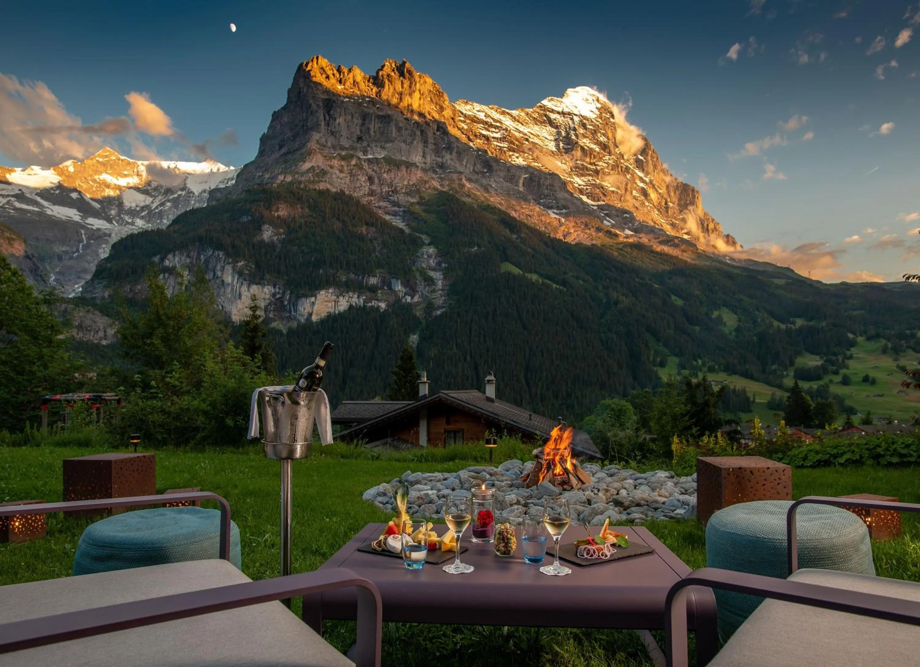 Garden view in Sunstar Hotel & SPA Grindelwald