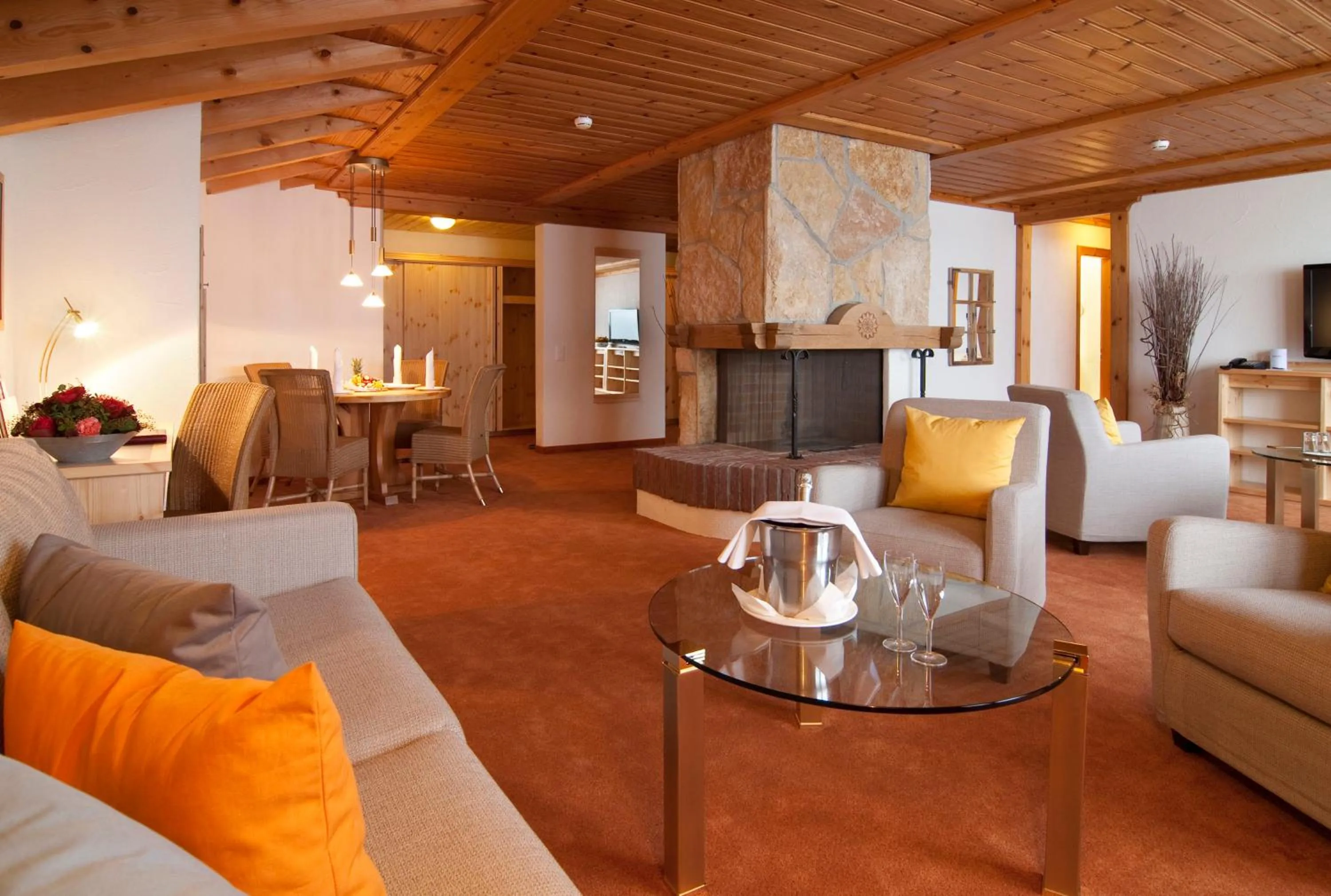Living room in Sunstar Hotel & SPA Grindelwald