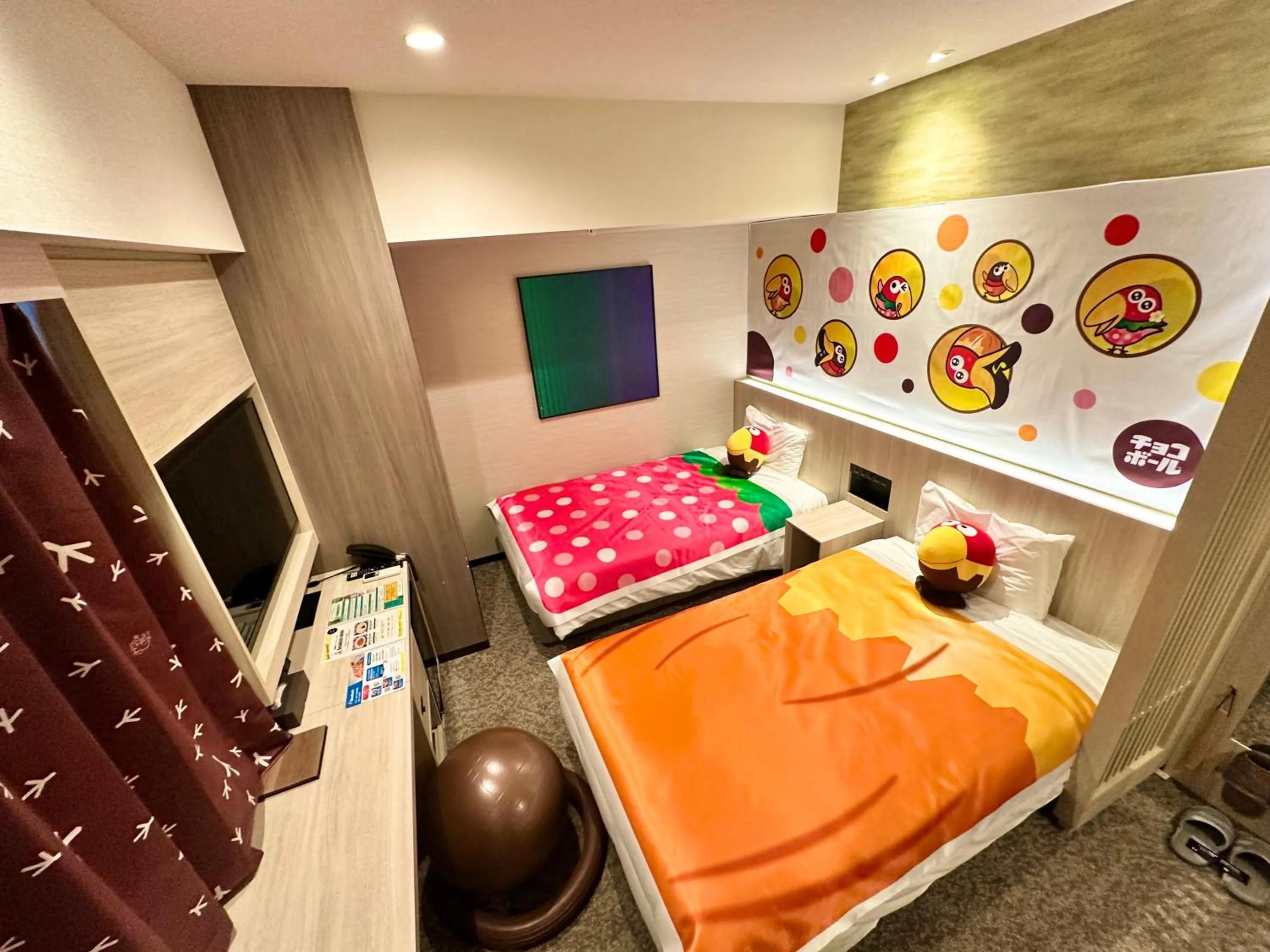 Photo of the whole room, Bed in Henn na Hotel Premier Sendai Kokubuncho