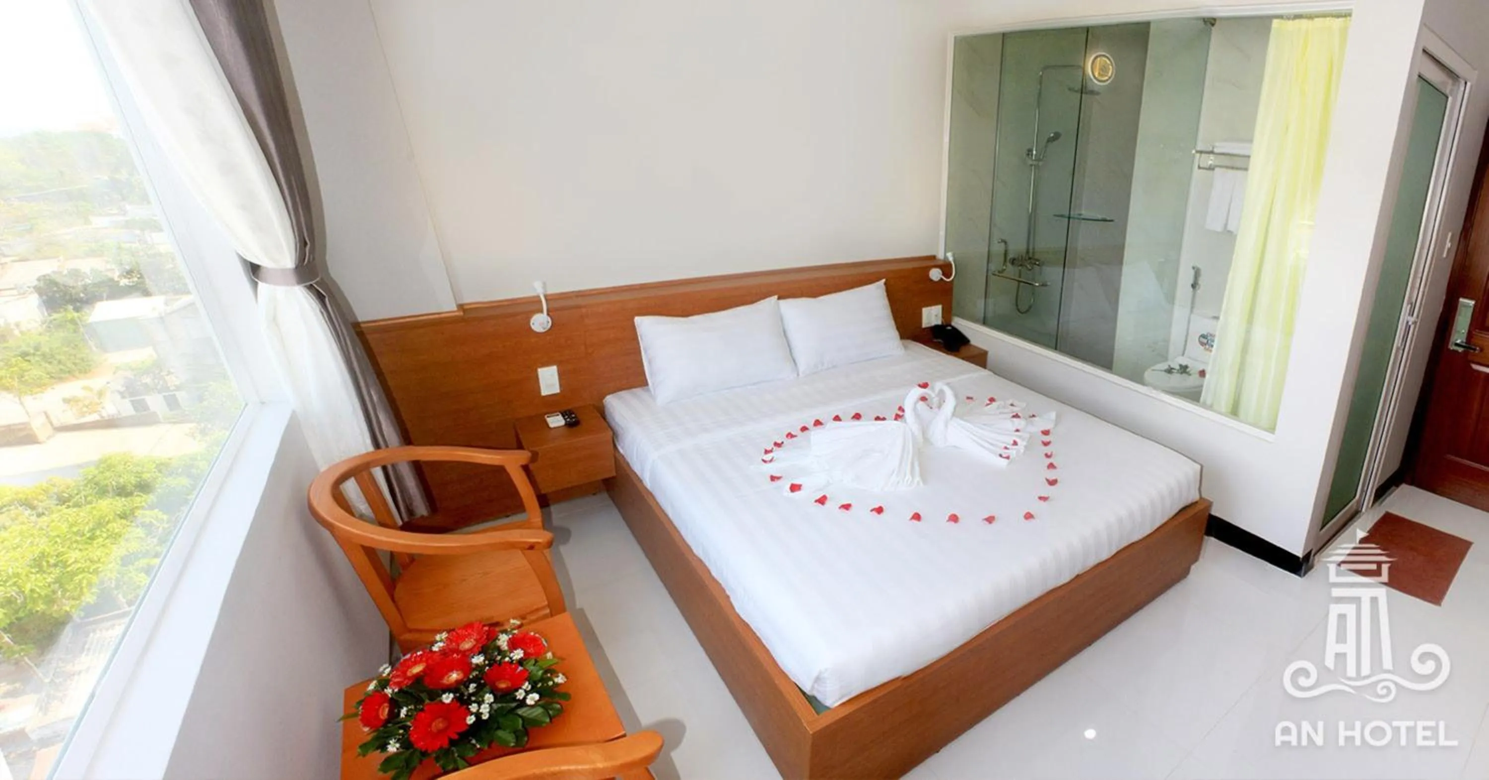 Bed in An Hotel Phan Thiết