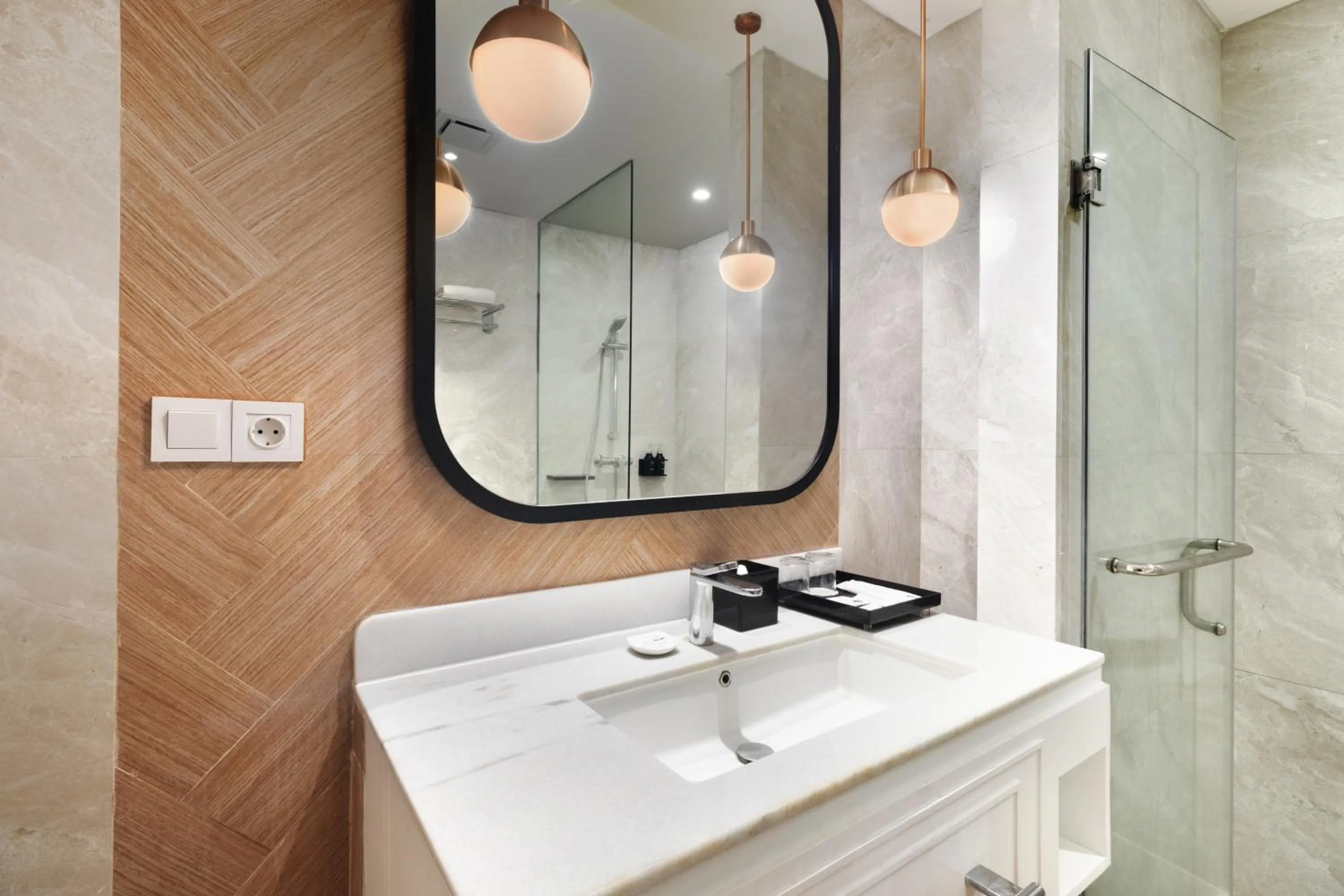 Bathroom in Luwansa Hotel and Convention Center Manado