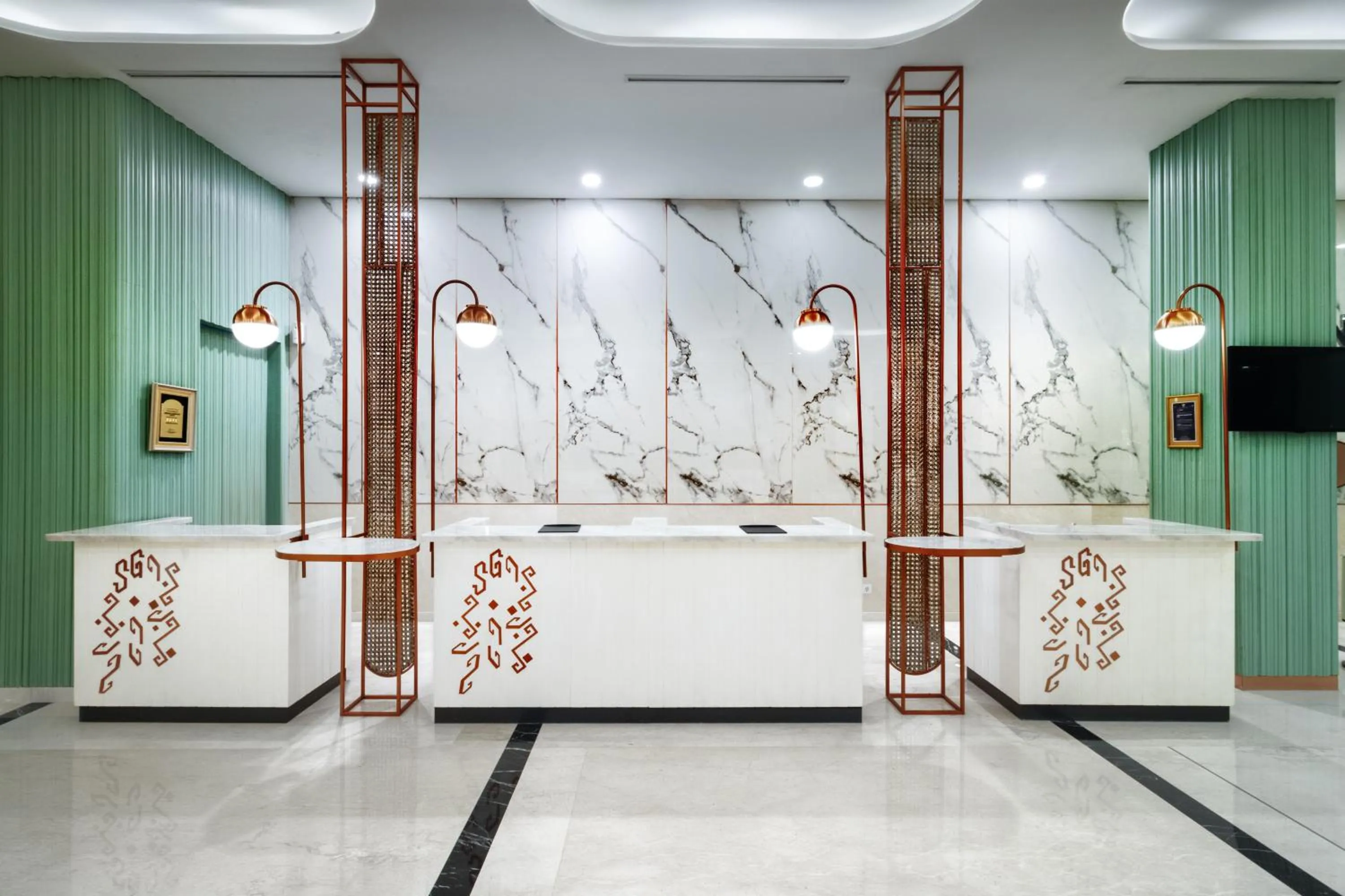 Lobby or reception in Luwansa Hotel and Convention Center Manado