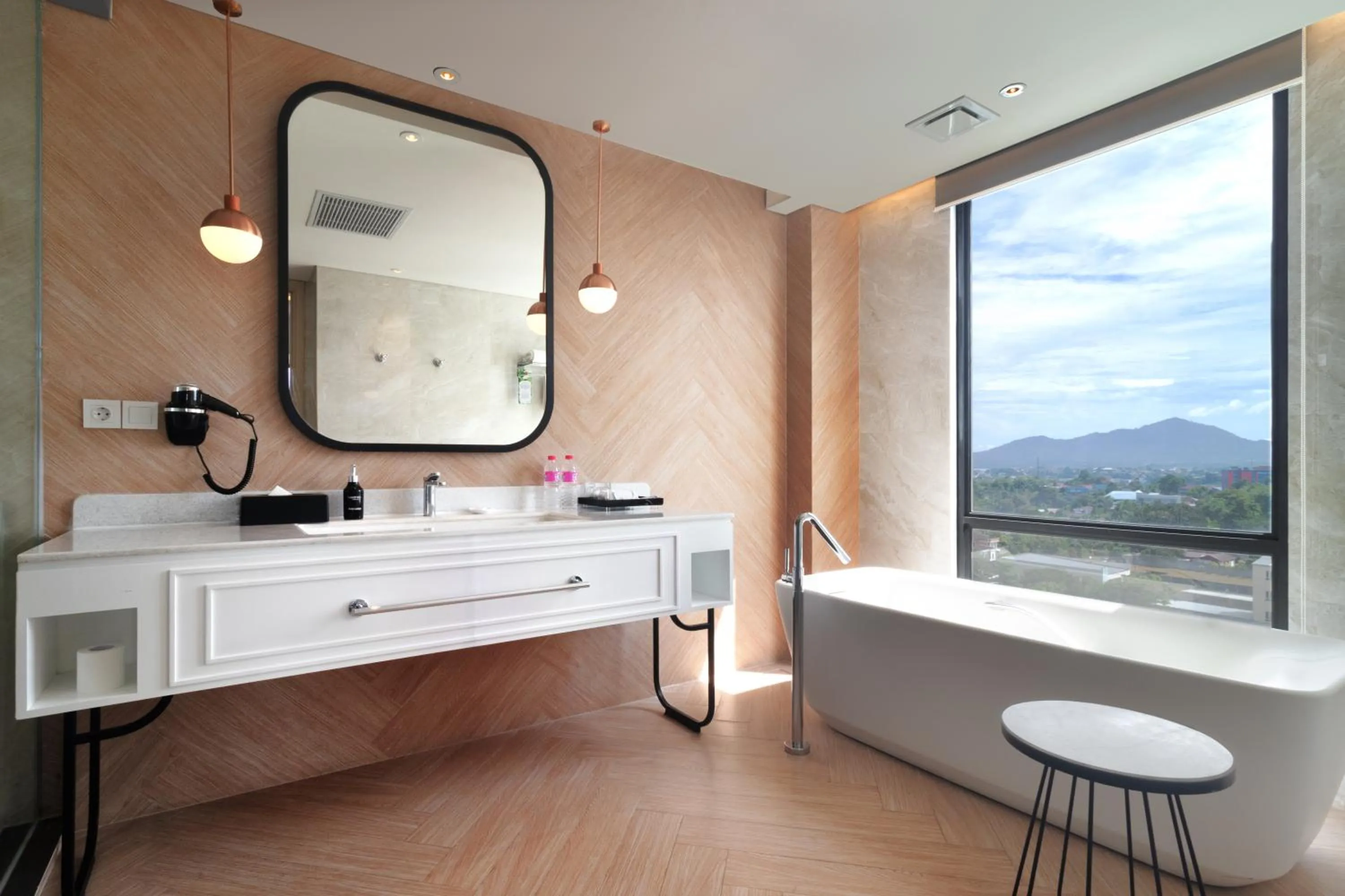 Bathroom in Luwansa Hotel and Convention Center Manado