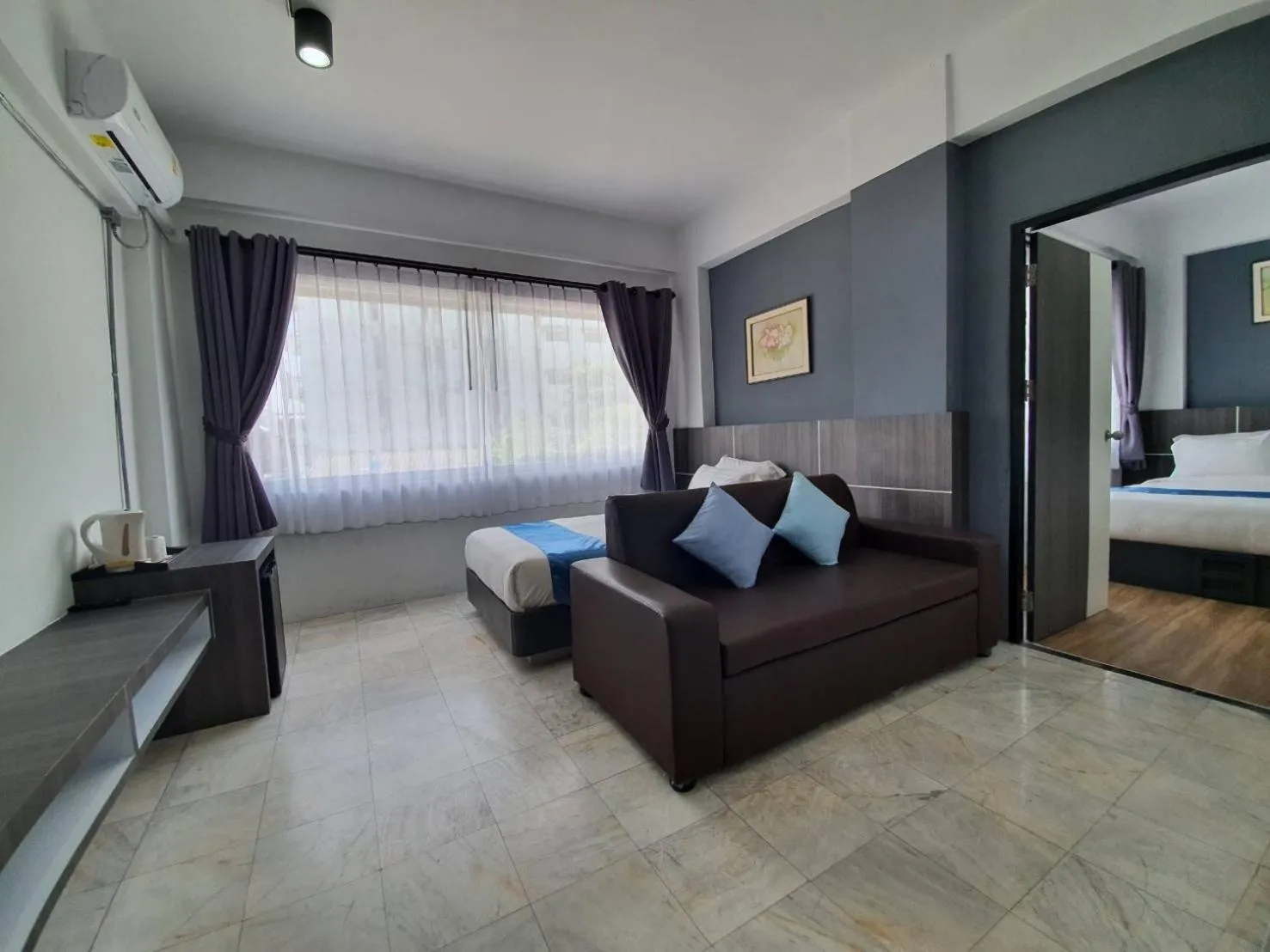 Bed in The Inka Hotel