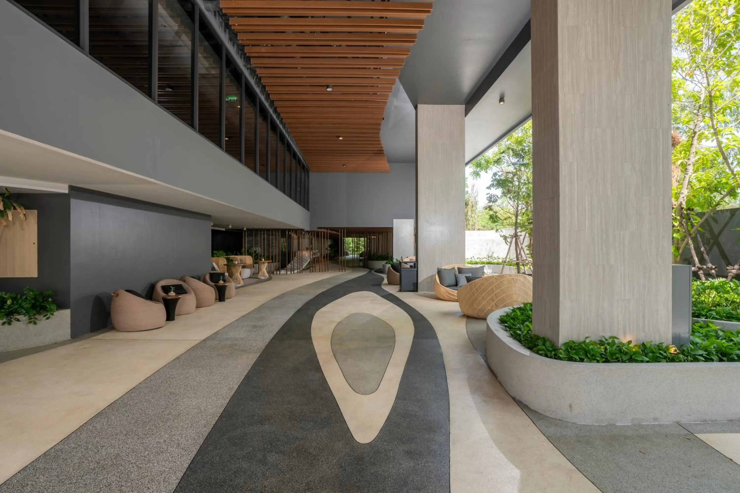 Lobby or reception in Bayphere Hotel Pattaya JC