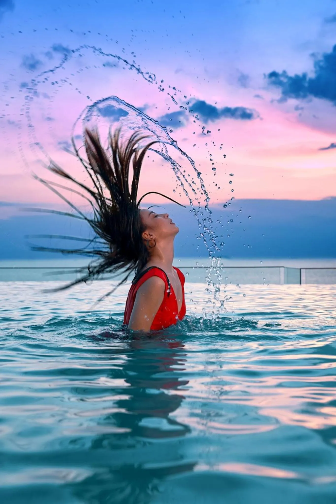 Pool view in Bayphere Hotel Pattaya JC