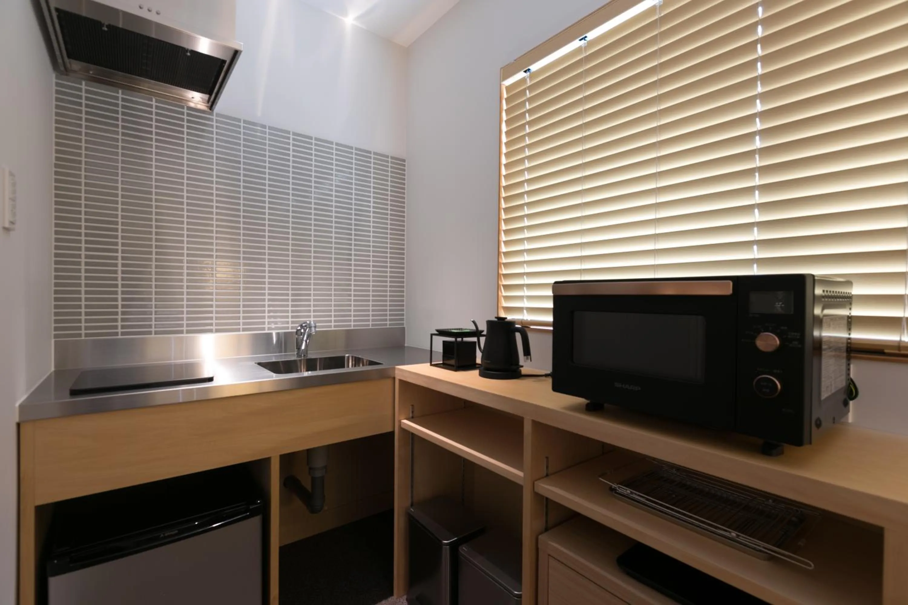 Kitchen or kitchenette in Design Hotel Kyoto Fuyacho