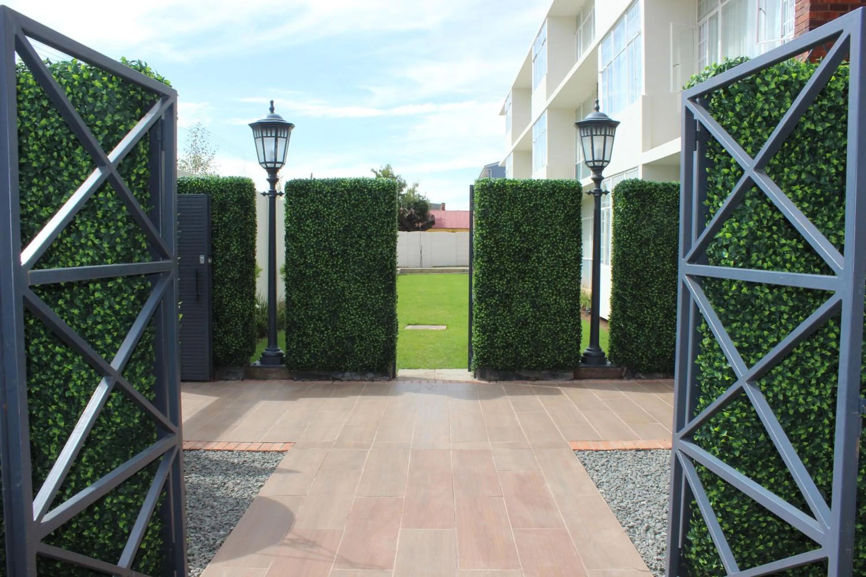 Garden view in Luxe-Molen Boutique Hotel
