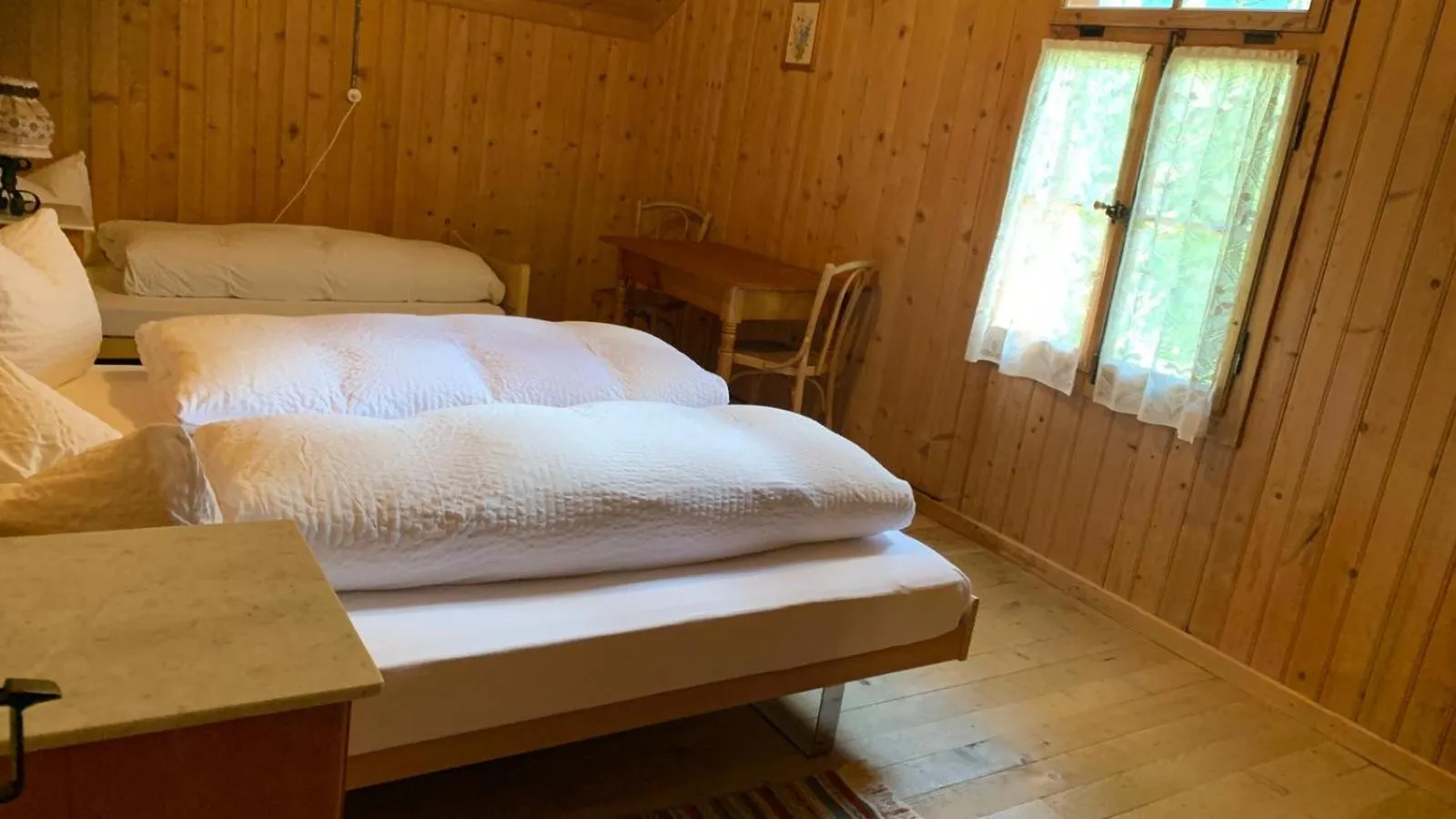 Bed in Berghaus Iffigenalp