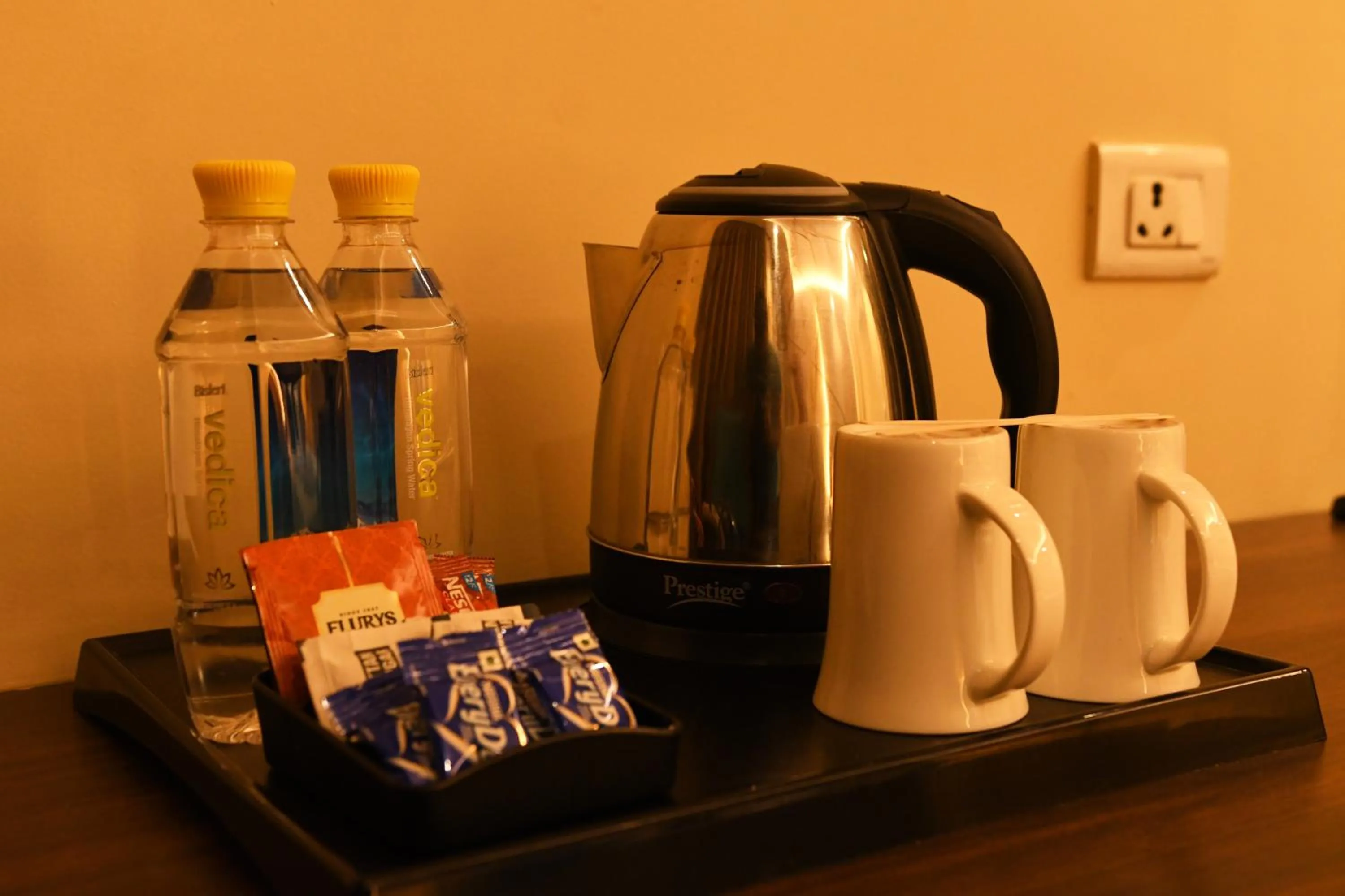 Coffee/tea facilities in Hotel The Vilana A Unit of JG Developers Rishikesh